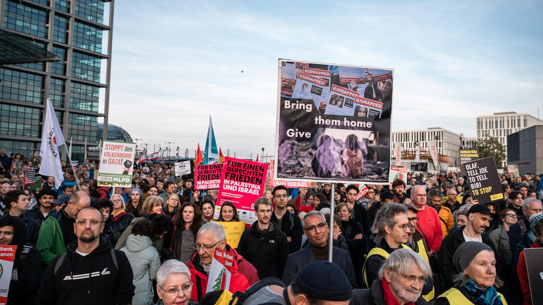 In Berlin gehören Demonstrationen zur Tagesordnung.