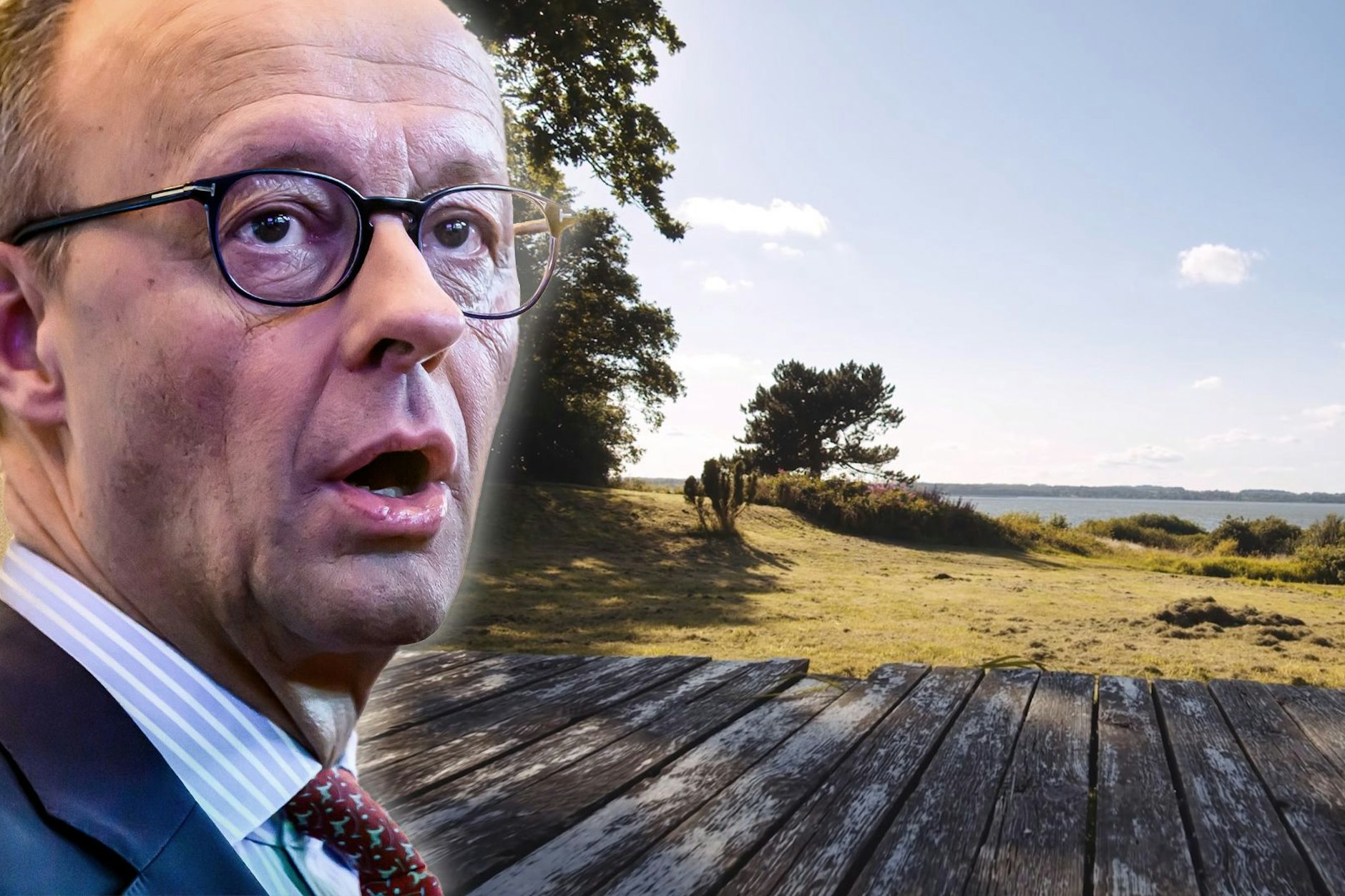 Na, wo liegen denn diese blühenden Landschaften, Herr Merz? Jedenfalls nicht in Deutschland.