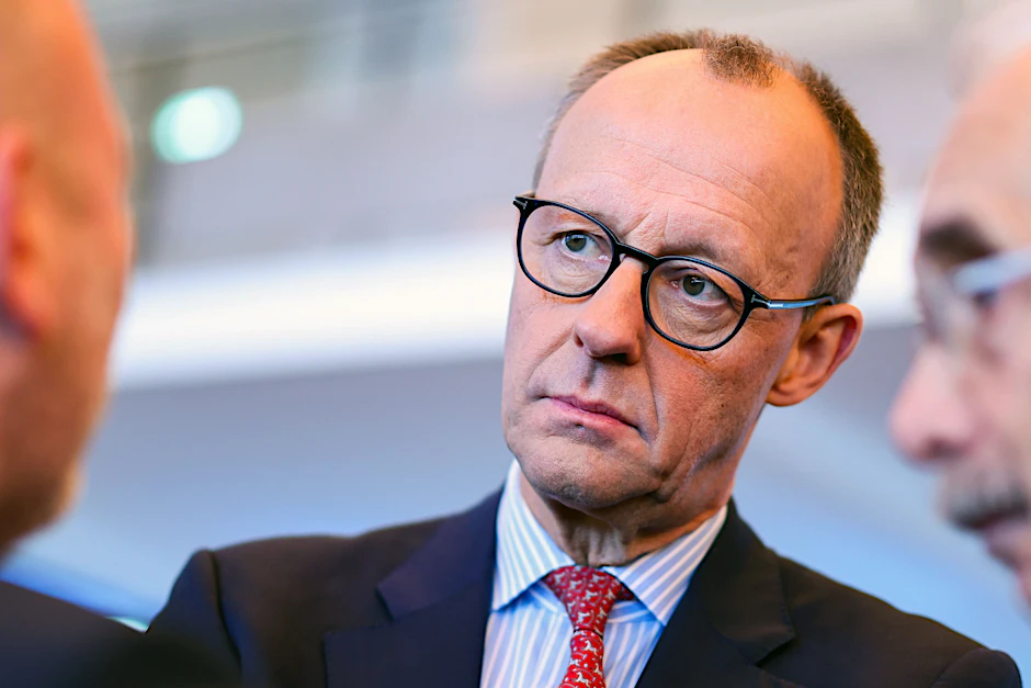Unionskanzlerkandidat Friedrich Merz bei seiner Nominierung als CDU-Direktkandidat für den Bundestagswahlkreis Hochsauerlandkreis. 