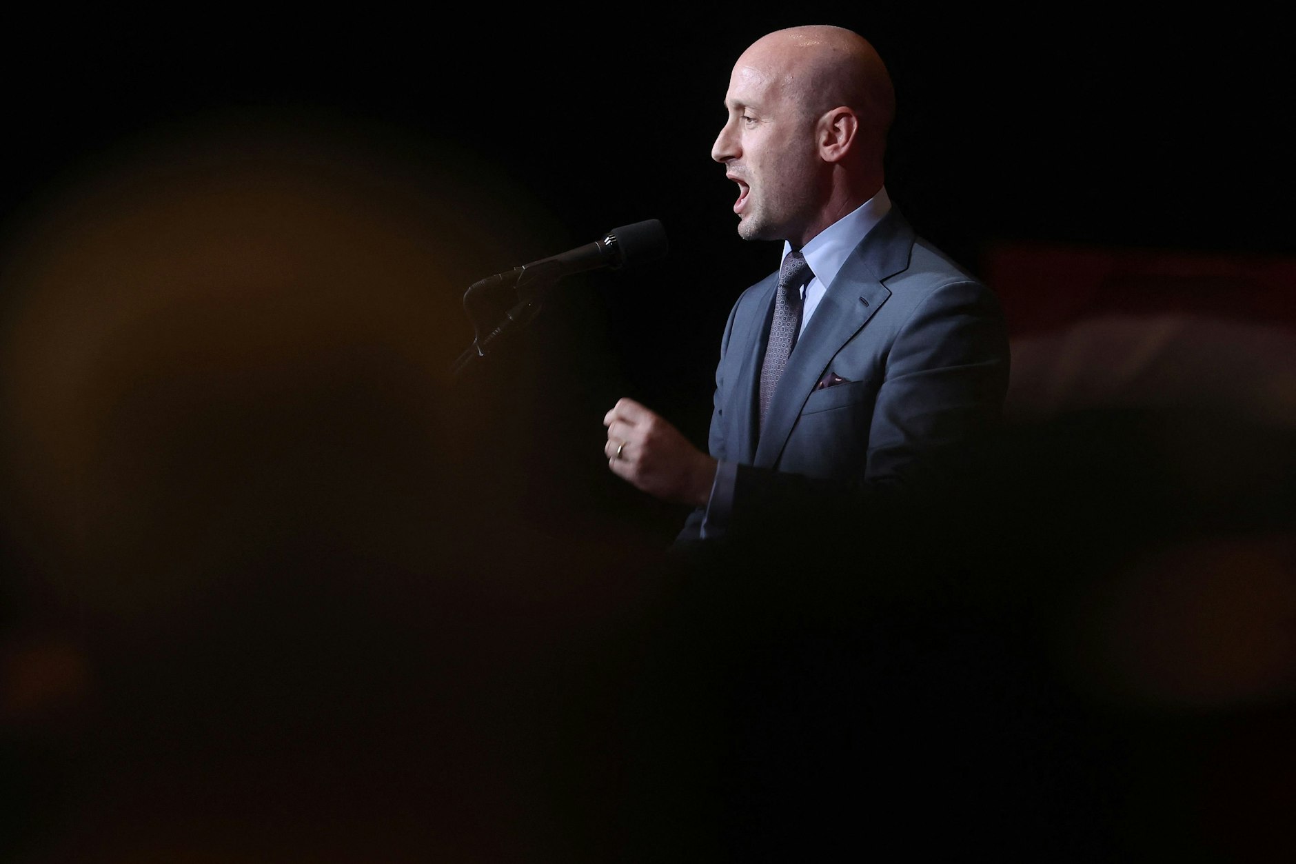 Stephen Miller während einer Rede in Reno im US-Bundesstaat Nevada. (Archivbild)