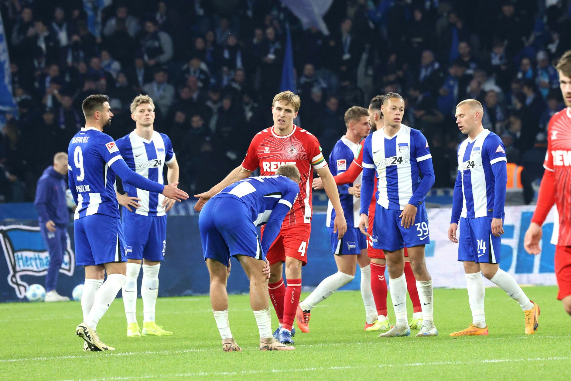 Frust pur! Vor einem Monat verlor Hertha das Heimspiel in der Zweiten Liga gegen den 1. FC Köln mit 0:1. Wird es im Pokal besser?