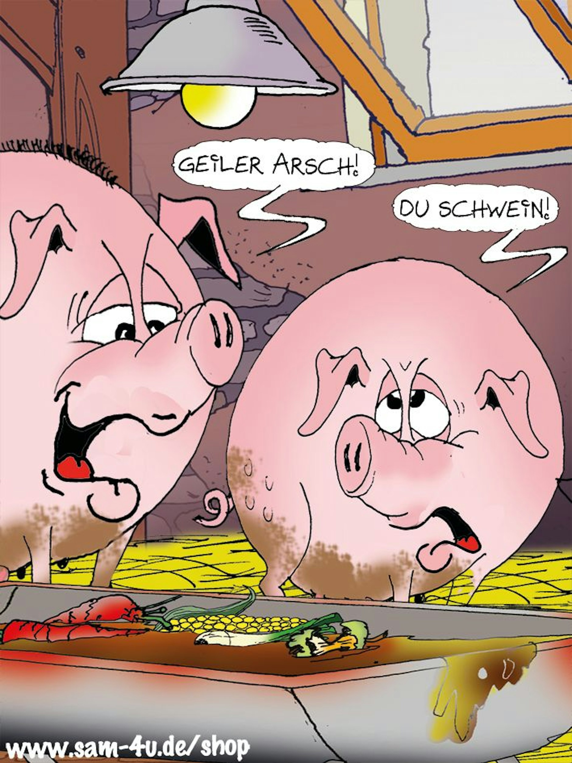 Auch heute haben wir einen Cartoon des Tages für Sie - und er stammt wie immer aus der Feder von Sam Paff aus Berlin.