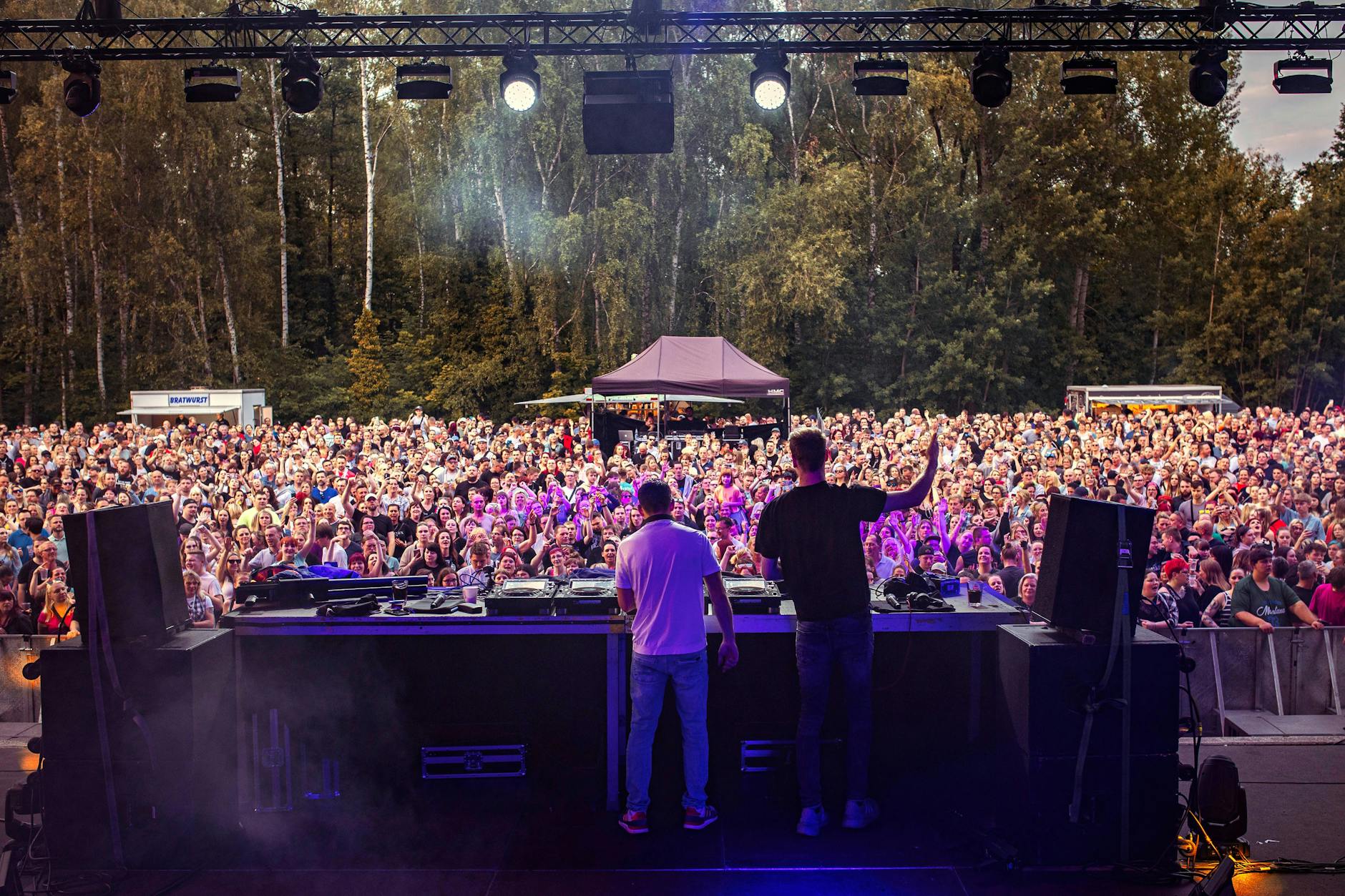 Längst hat sich Eberswalde gemausert vom Speckgürtel-Kaff zum angesagten Ort auch für die jüngeren Generationen. Hier ein Konzert im Sommer dieses Jahres.