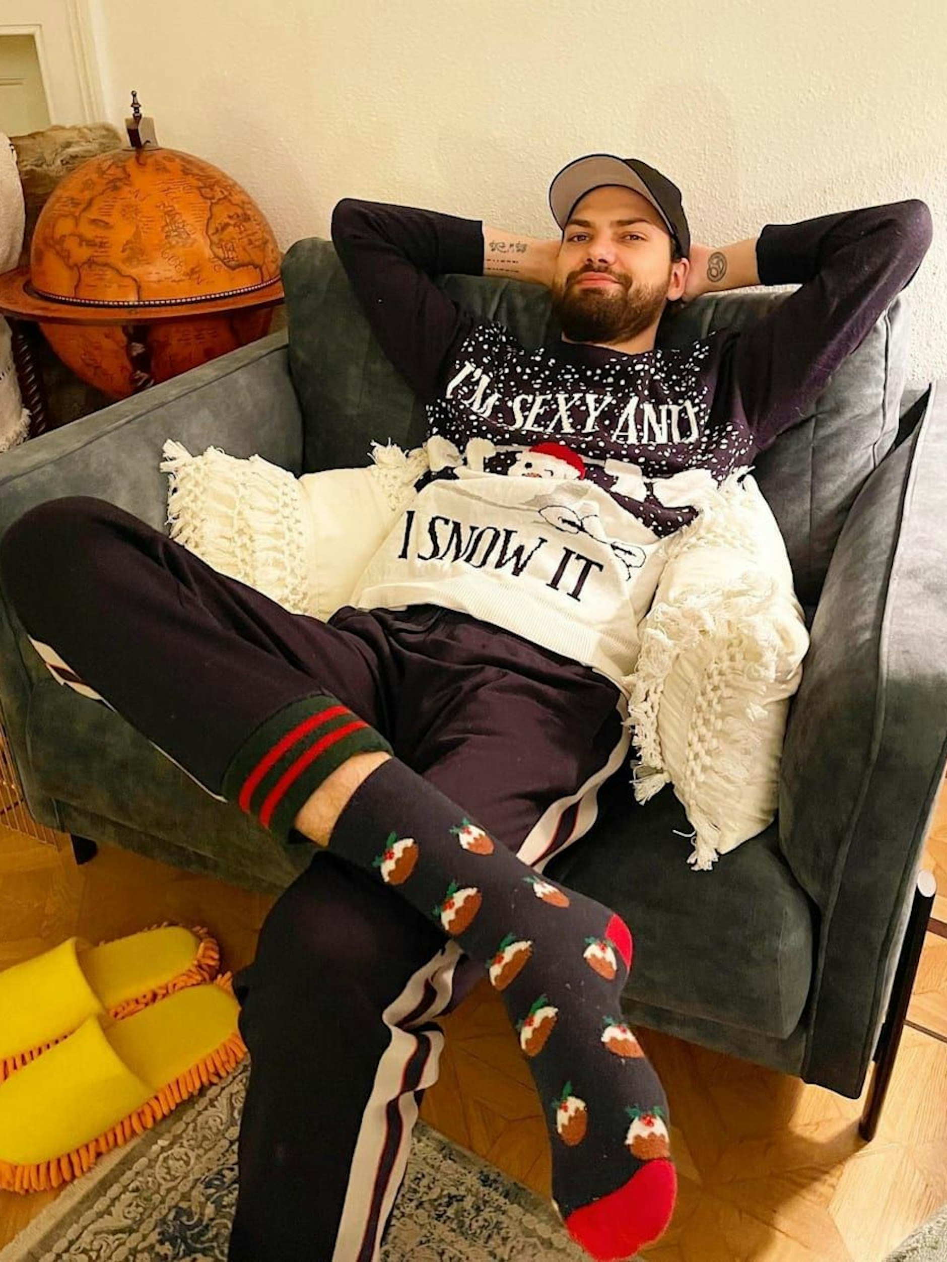 Jimi Blue Ochsenknecht an seinem 30. Geburtstag.
