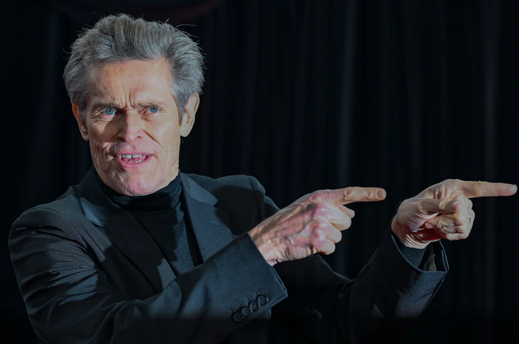 Bu, Willem Dafoe ile Zoo Palast'ta akşamdı