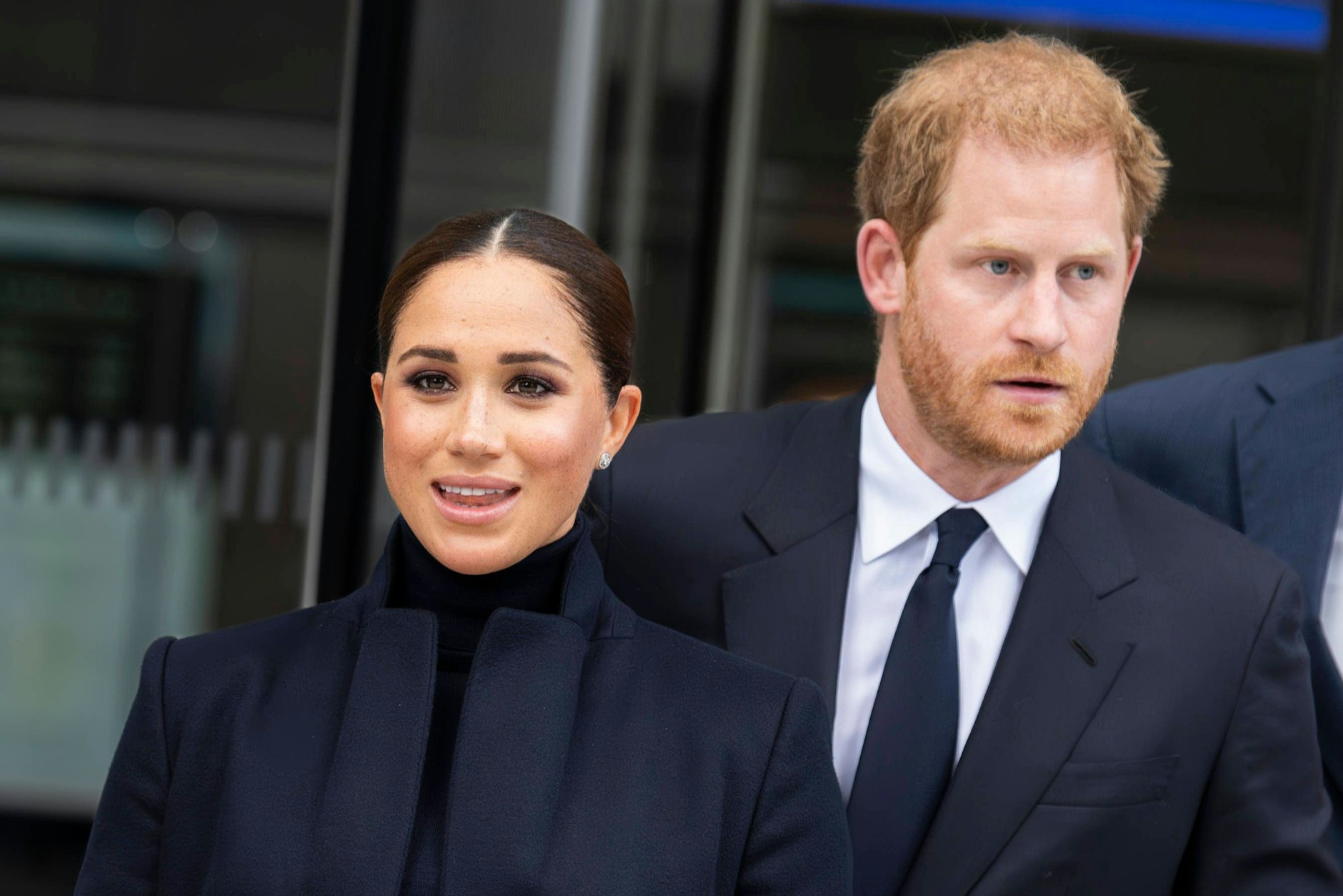 Herzogin Meghan und Prinz Harry in New York im Jahr 2021.
