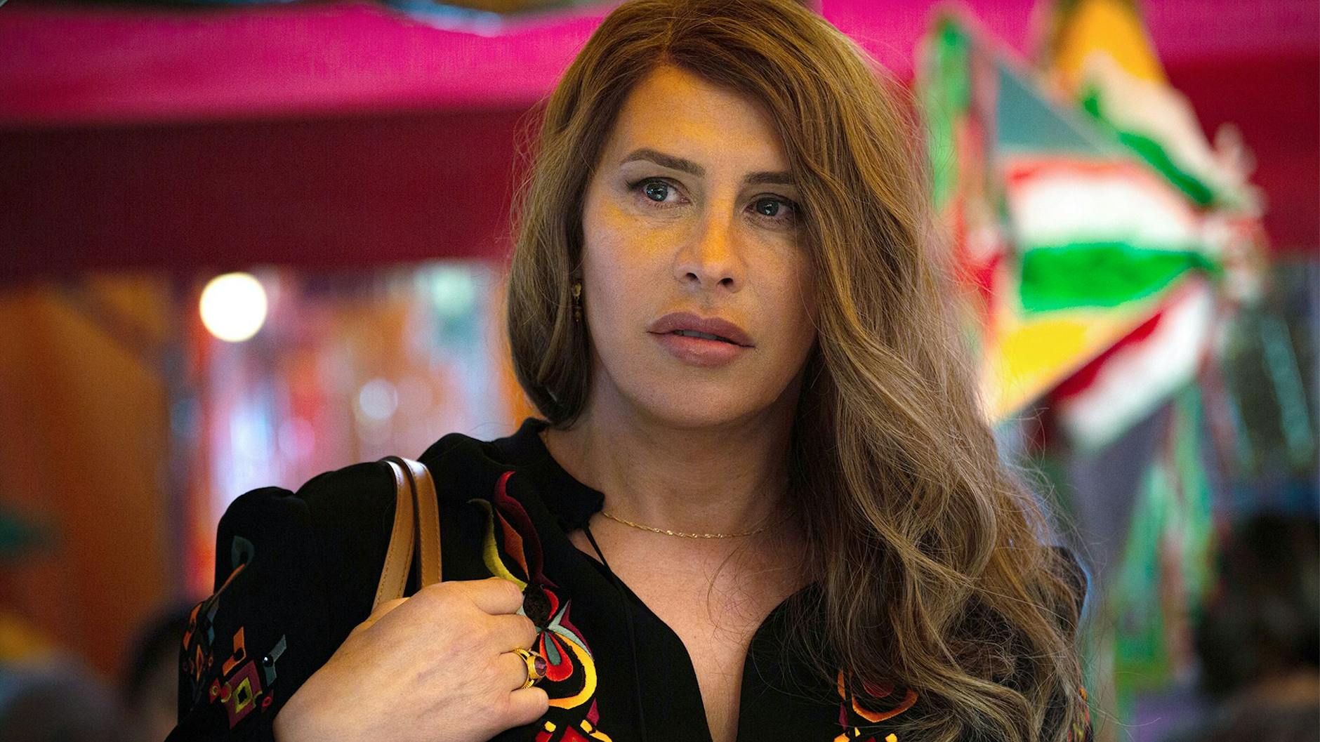 Karla Sofía Gascón als Emilia/Manitas im Film „Emilia Pérez“. Sie spielt einen Kartell-Boss, der sich zur Frau umoperieren ließ.