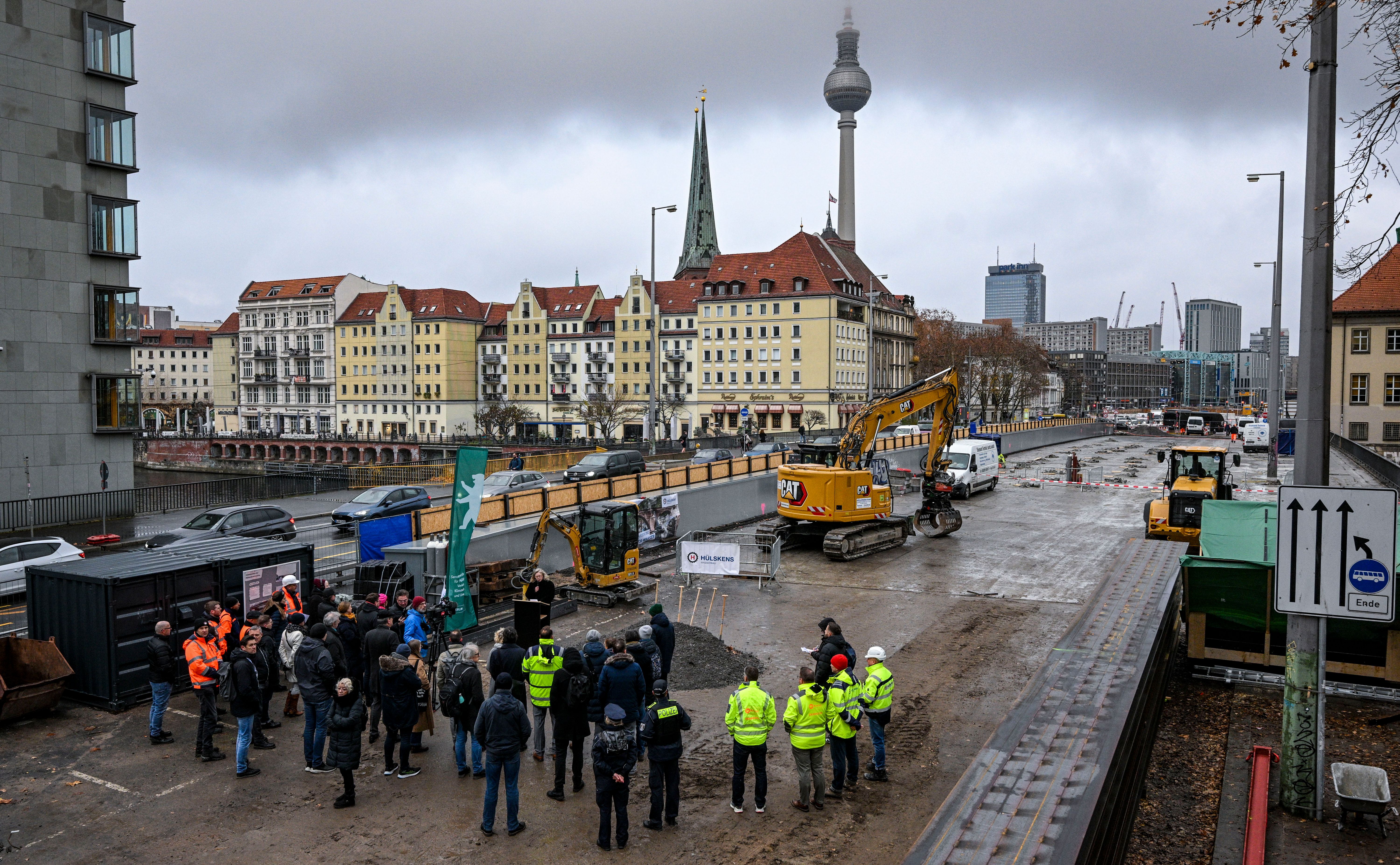 Abriss Mühlendammbrücke: Hier stehen ab jetzt 75.000 Autofahrer im Stau