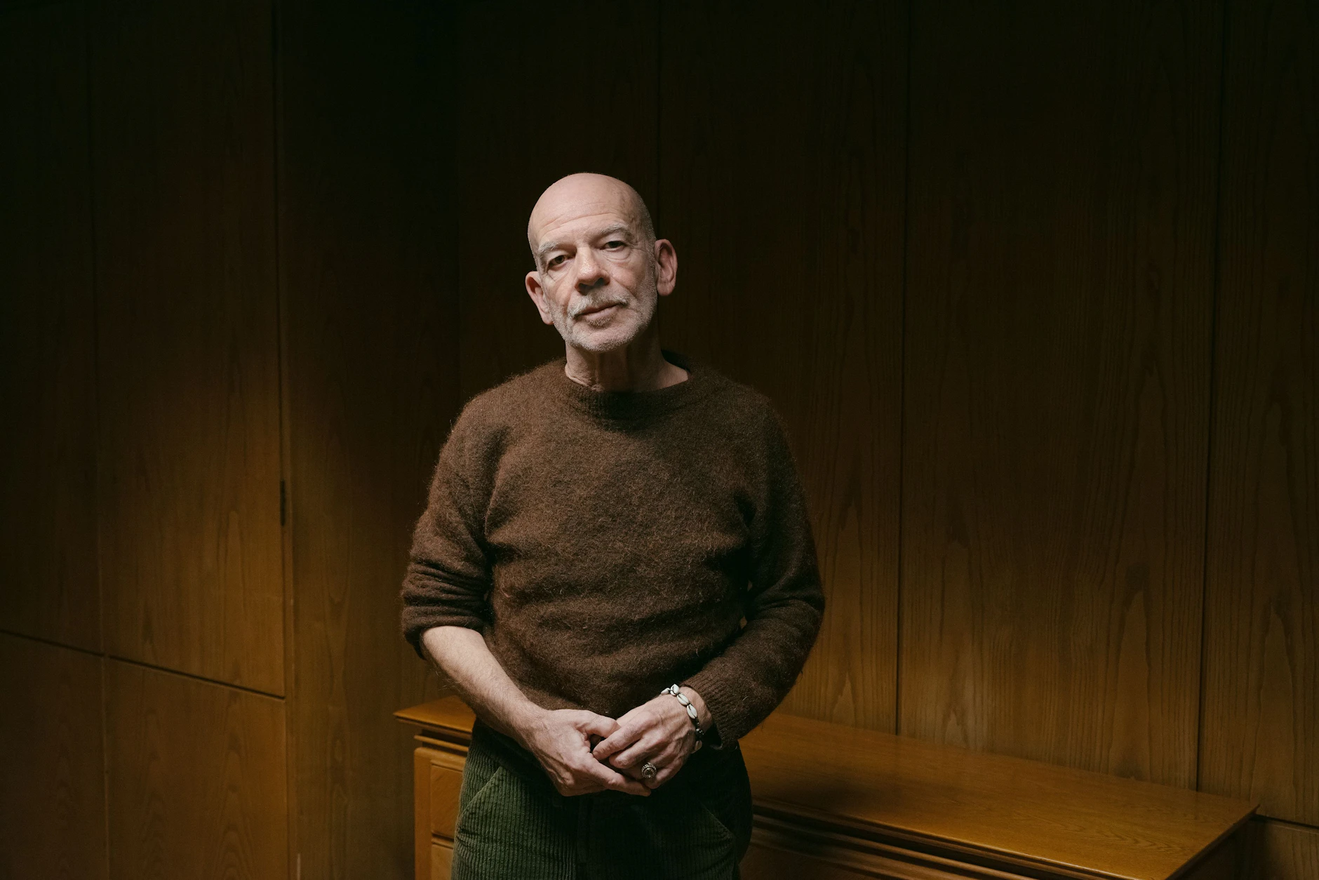 Der Schauspieler Martin Wuttke in der Volksbühne