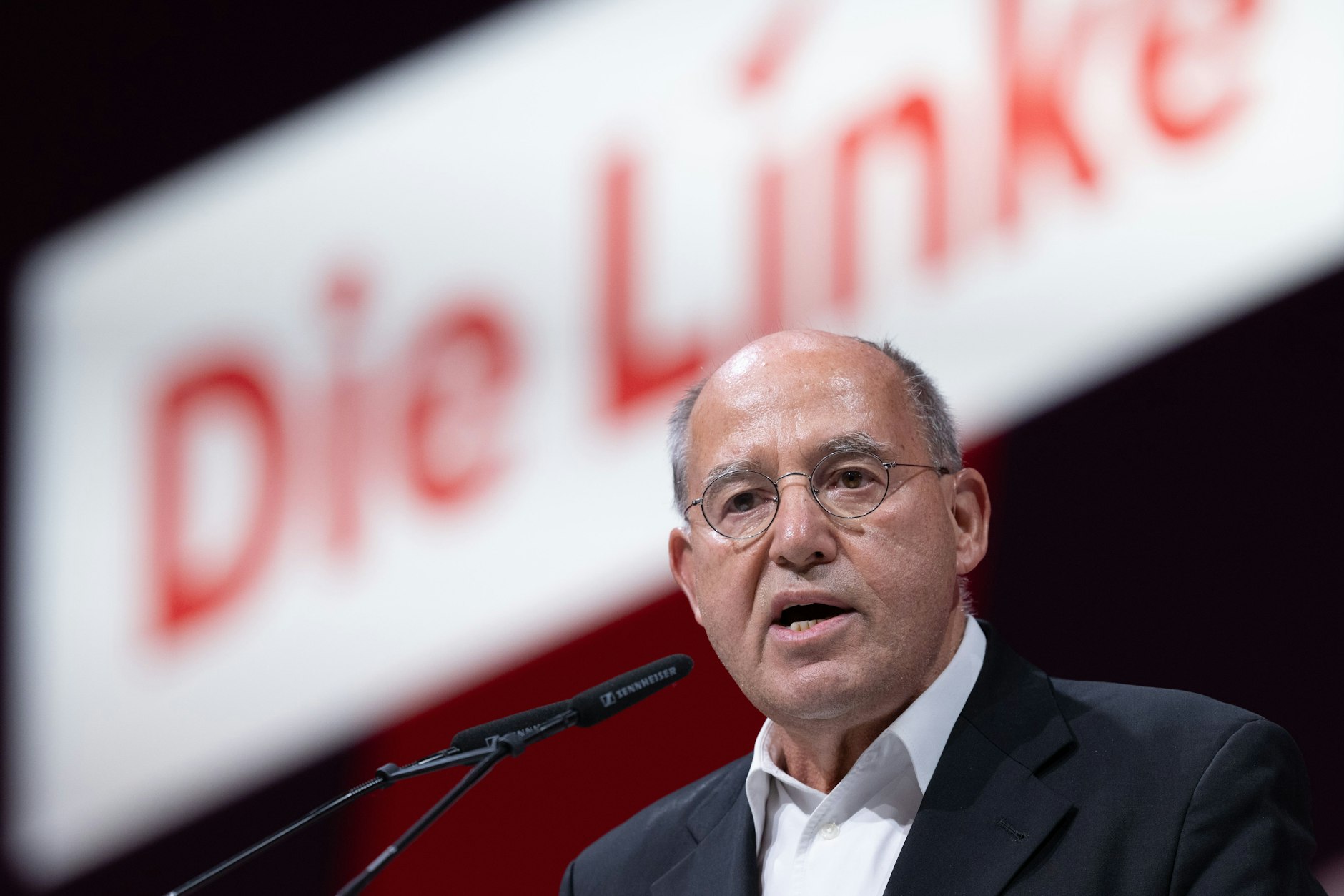 Gregor Gysi, 76 Jahre, tritt wieder bei den Bundestagswahlen an.