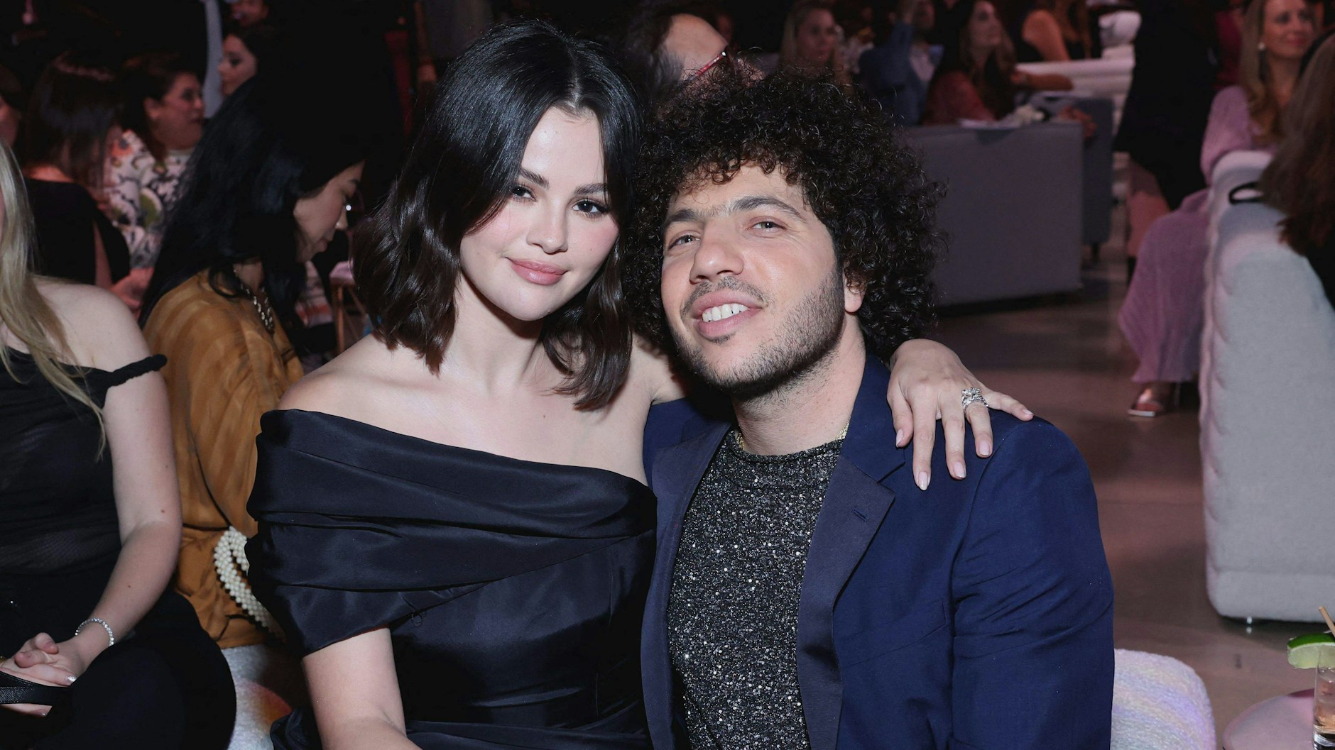 Selena Gomez mit ihrem Partner Benny Blanco.