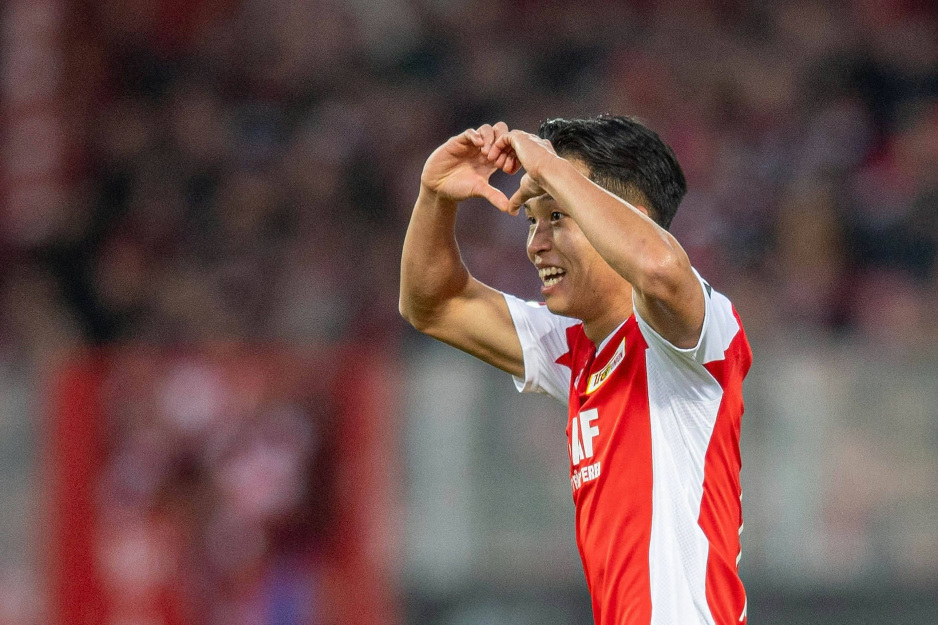 Unions Leih-Südkoreaner Woo-Yeong Jeong will Freitag seinem Stammverein VfB Stuttgart einen einenschenken.