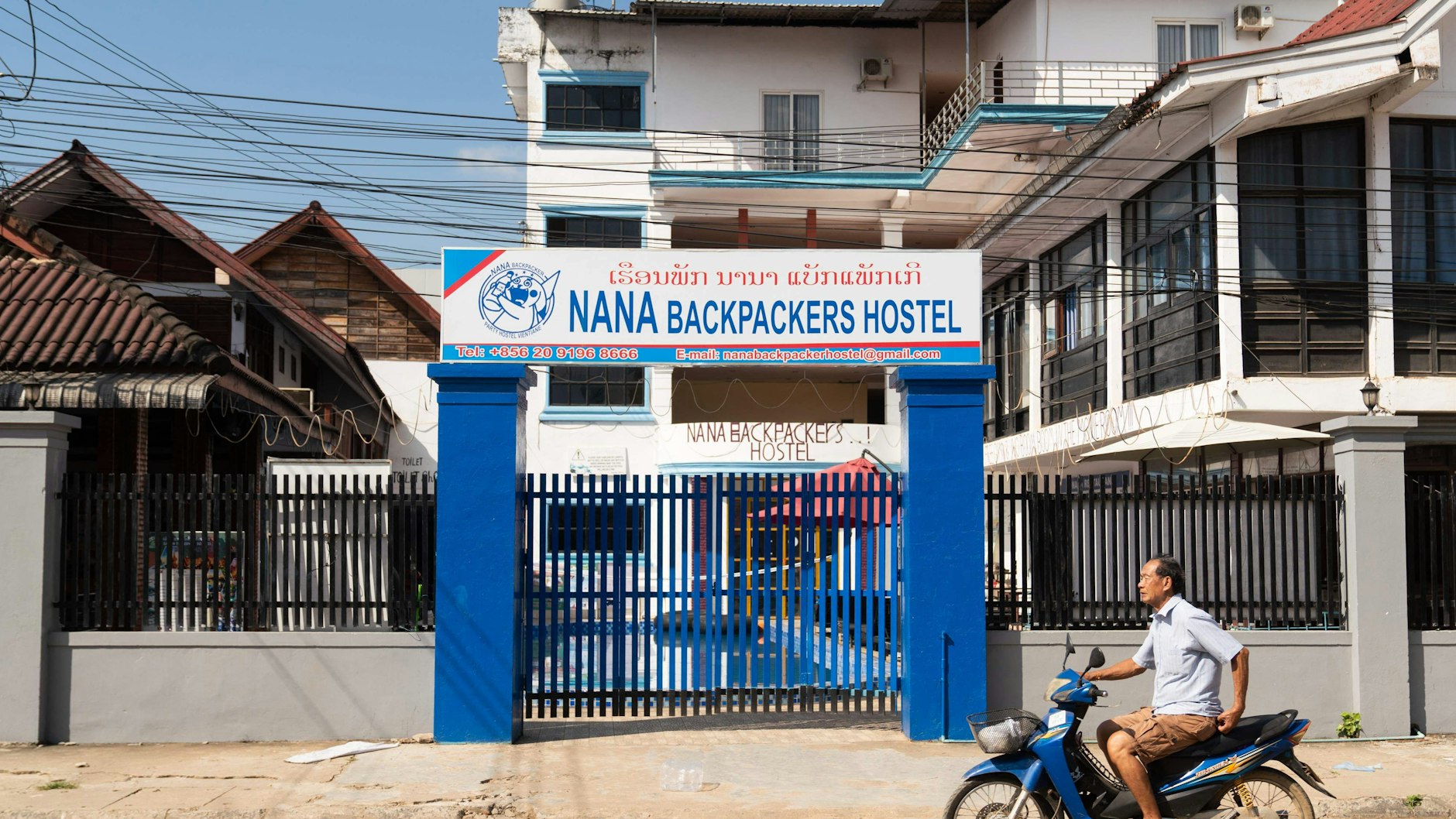 In diesem Hostel im laotischen Vang Vieng sollen die gepanschten Gratis-Drinks ausgeschenkt worden sein.