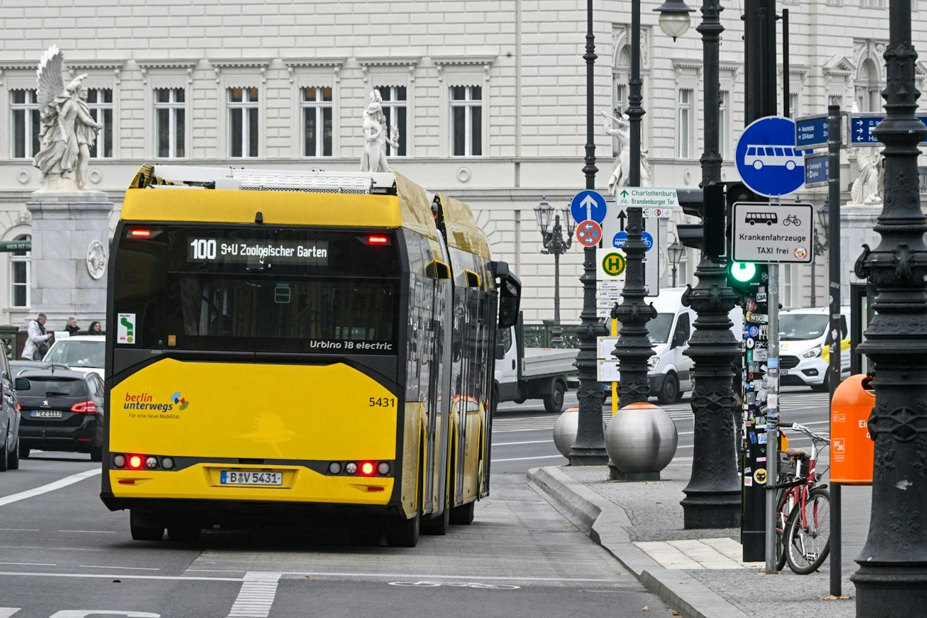 Am Sonnabend wollen Sie in die Innenstadt nach Mitte. Vielleicht dann besser den Bus nehmen. Eine größere Demo ist angekündigt.
