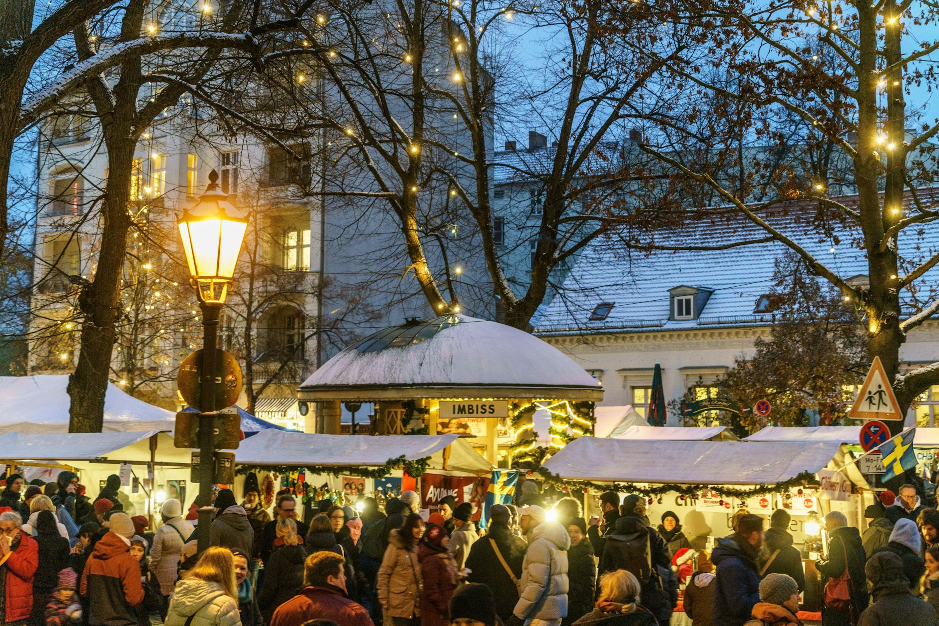 Alt-Rixdorfer Weihnachtsmarkt findet in diesem Jahr zum 50. Mal statt.