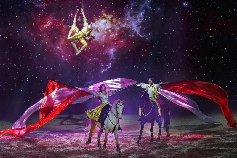 Eine Welt voller Phantasie, unterstützt von emotionaler Musik und beeindruckenden Licht- und Spezialeffekten.