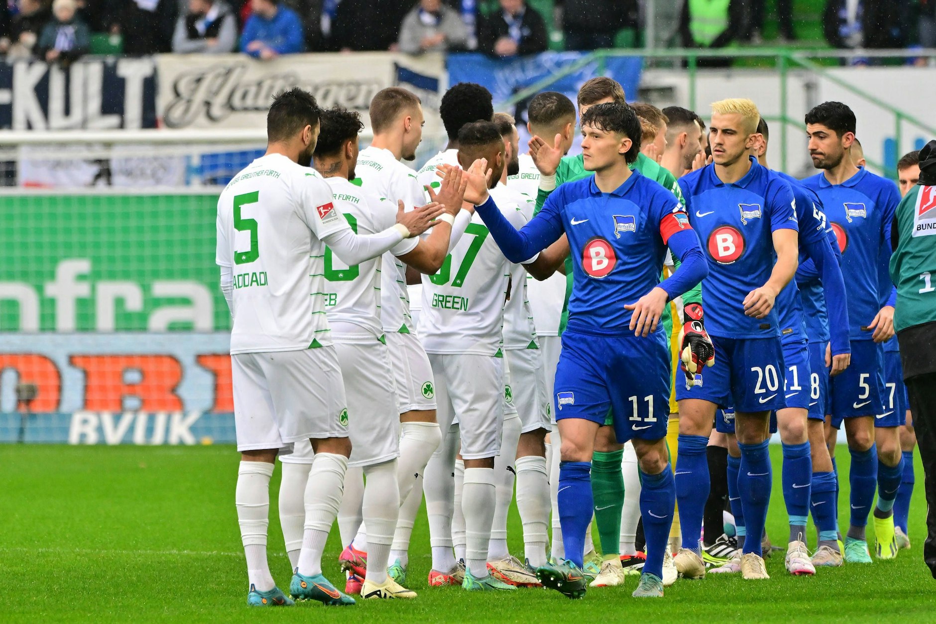 Vor zehn Monaten siegte Hertha BSC die Schockstarre wegen des Todes von Präsident Bernstein mit einem 2:1 in Fürth weg.