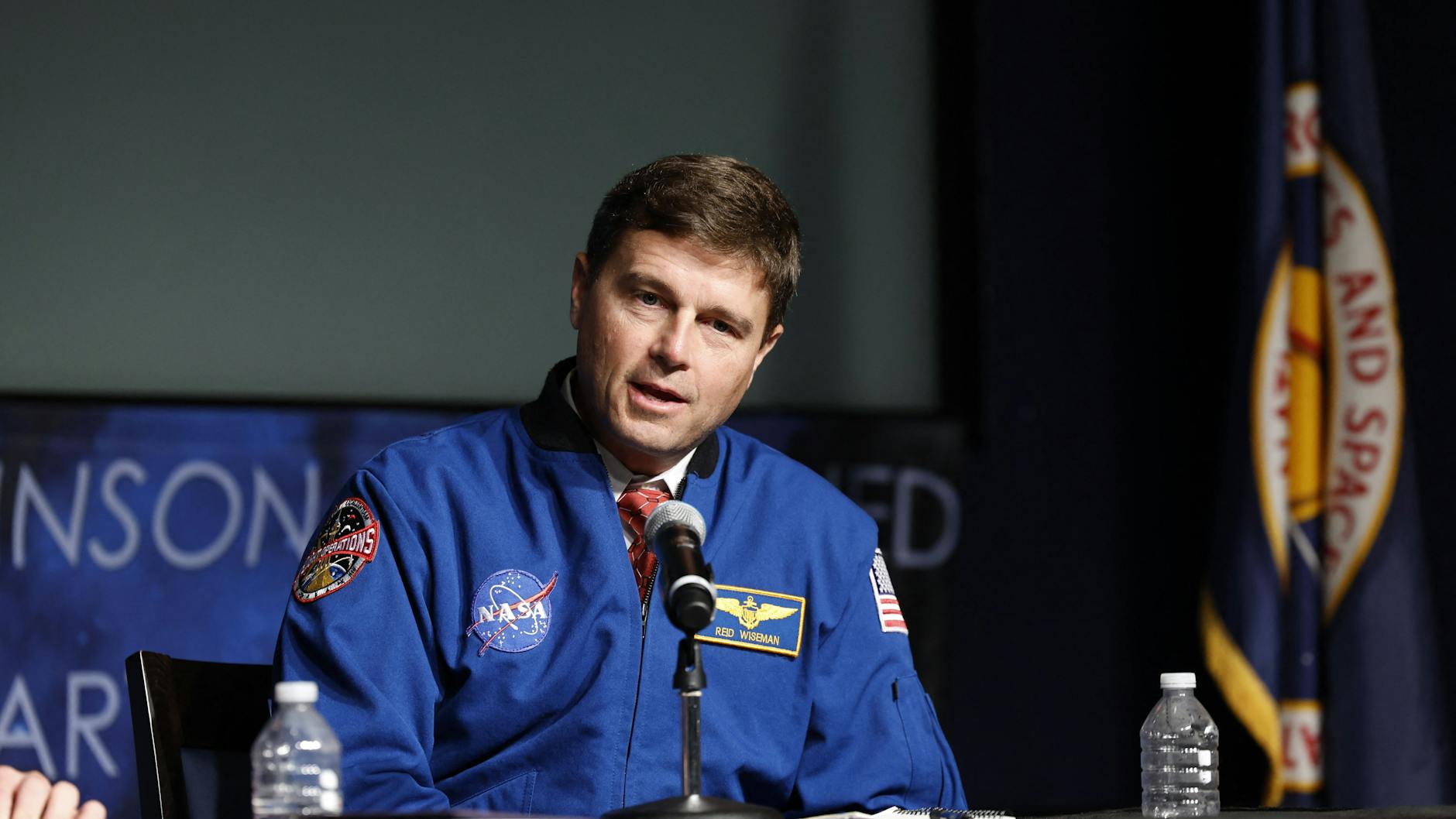 Reid Wiseman, Kommandant der für September 2025 geplanten „Artemis 2“-Mission, bei welcher der Mond umrundet werden soll, ohne allerdings auf ihm zu landen.