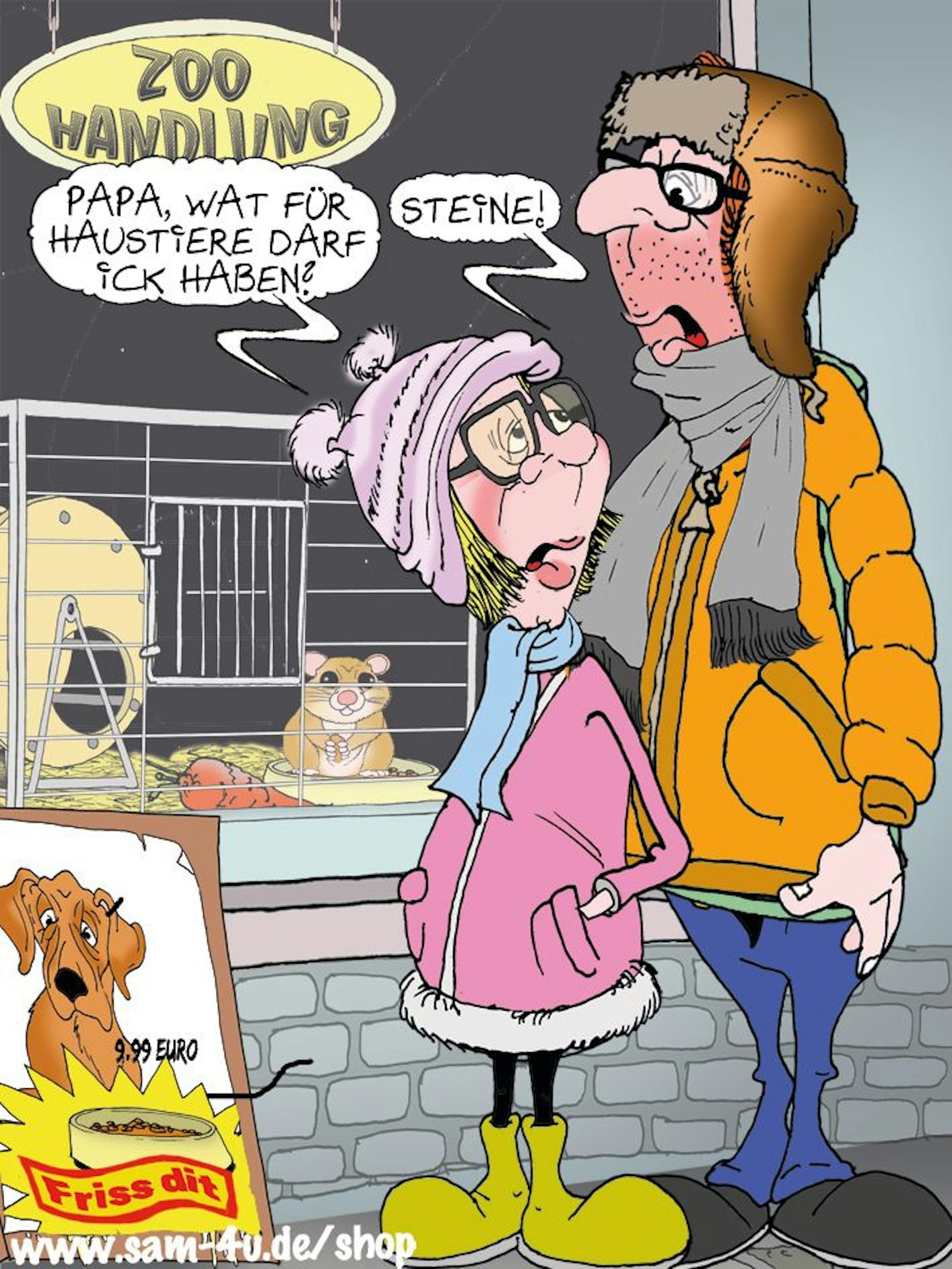 Auch heute präsentieren wir Ihnen an dieser Stelle den Cartoon des Tages von Zeichner Sam Paff aus Berlin.