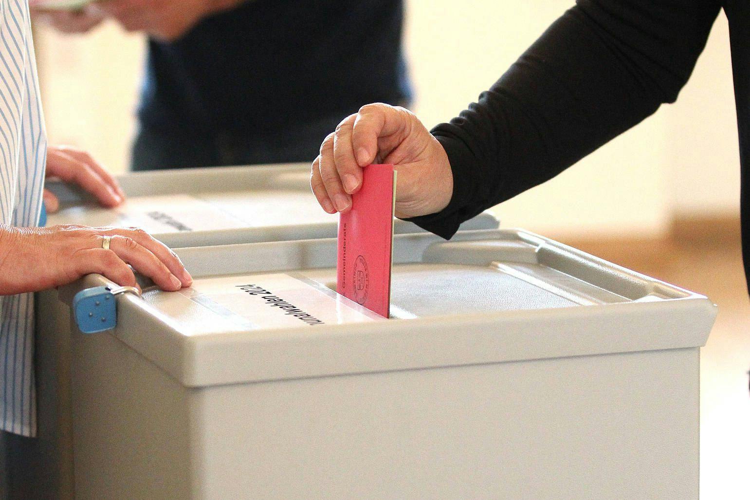 Stimmabgabe bei der Europawahl im Juni dieses Jahres