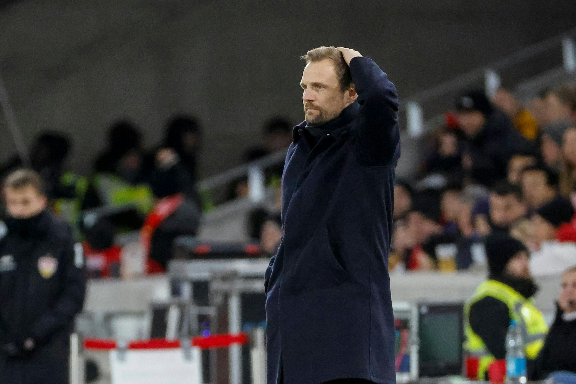 Bo Svensson, Trainer des 1. FC Union Berlin, sah in Stuttgart das siebte sieglose Spiel seines Teams in Folge.