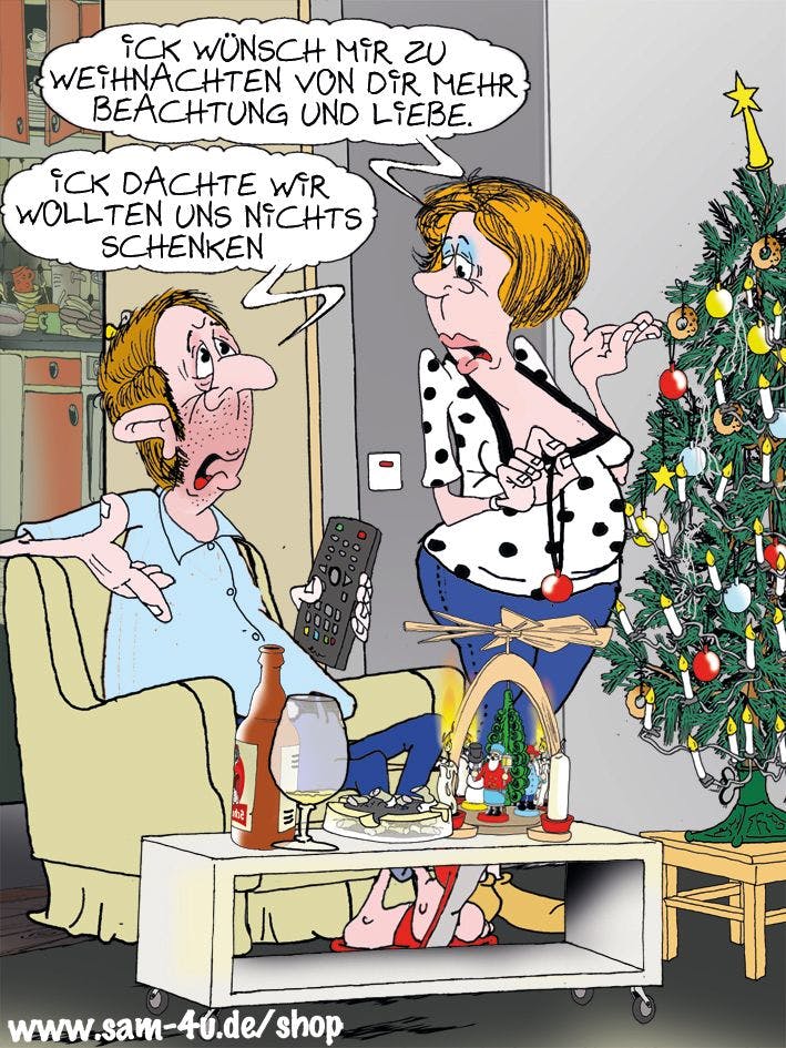 Bühne frei für den Cartoon des Tages von Zeichner Sam Paff aus Berlin!