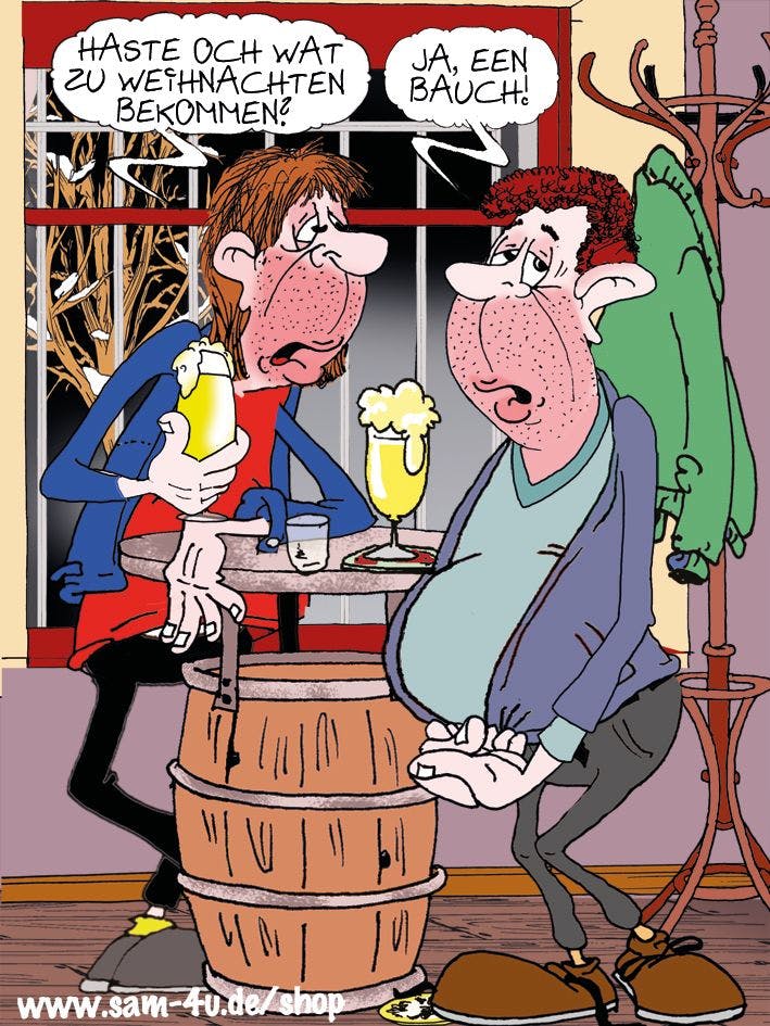 Auch heute hat sich Cartoon-Künstler Sam Paff für Sie ans Zeichenbrett geschmissen - hier ist der Cartoon des Tages!
