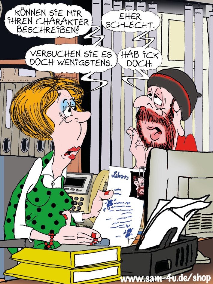 Auch heute kommt unser Cartoon des Tages von Zeichner Sam Paff aus Berlin.