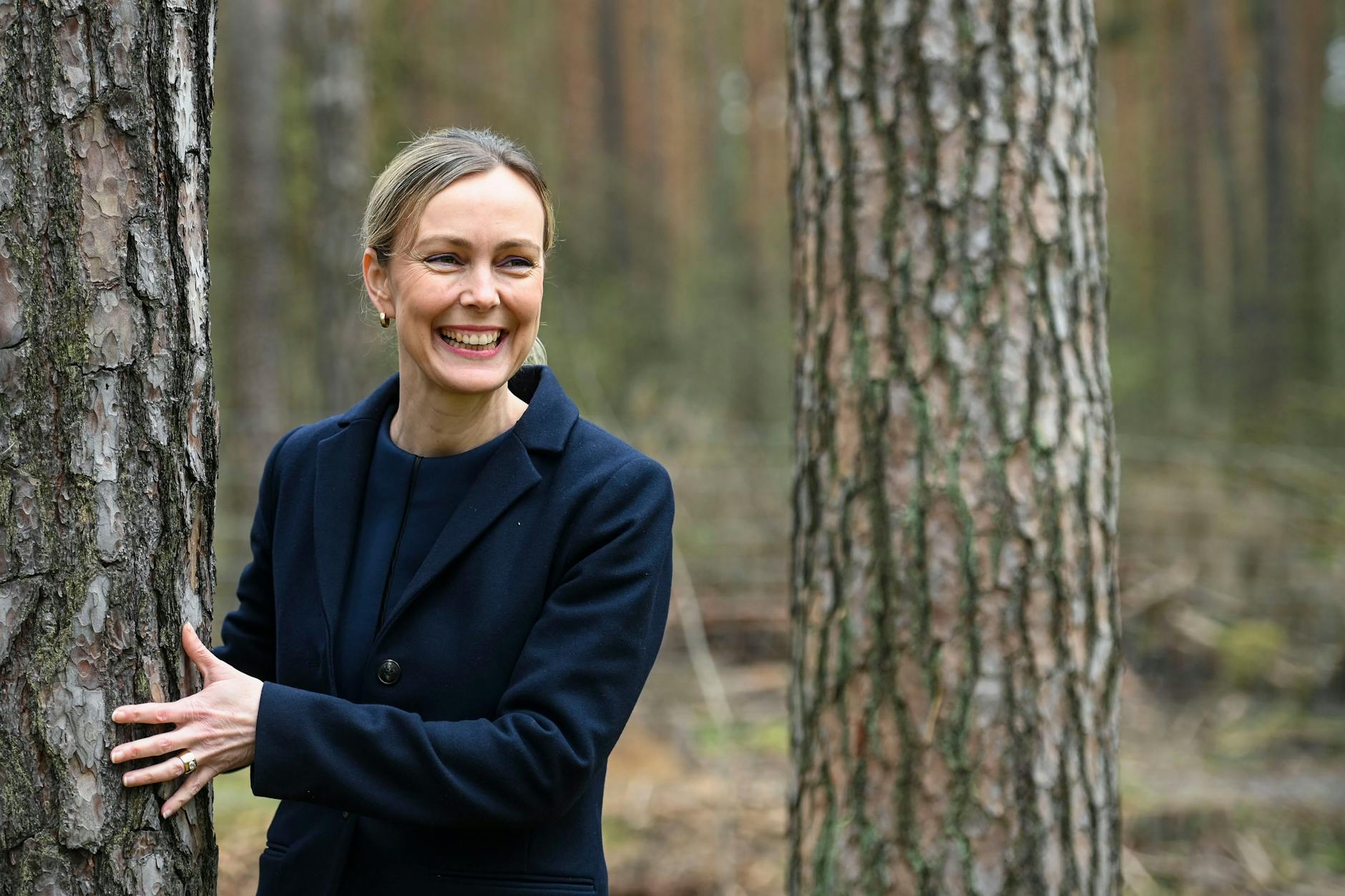 Manja Schreiner kurz vor ihrem Rücktritt im April dieses Jahres