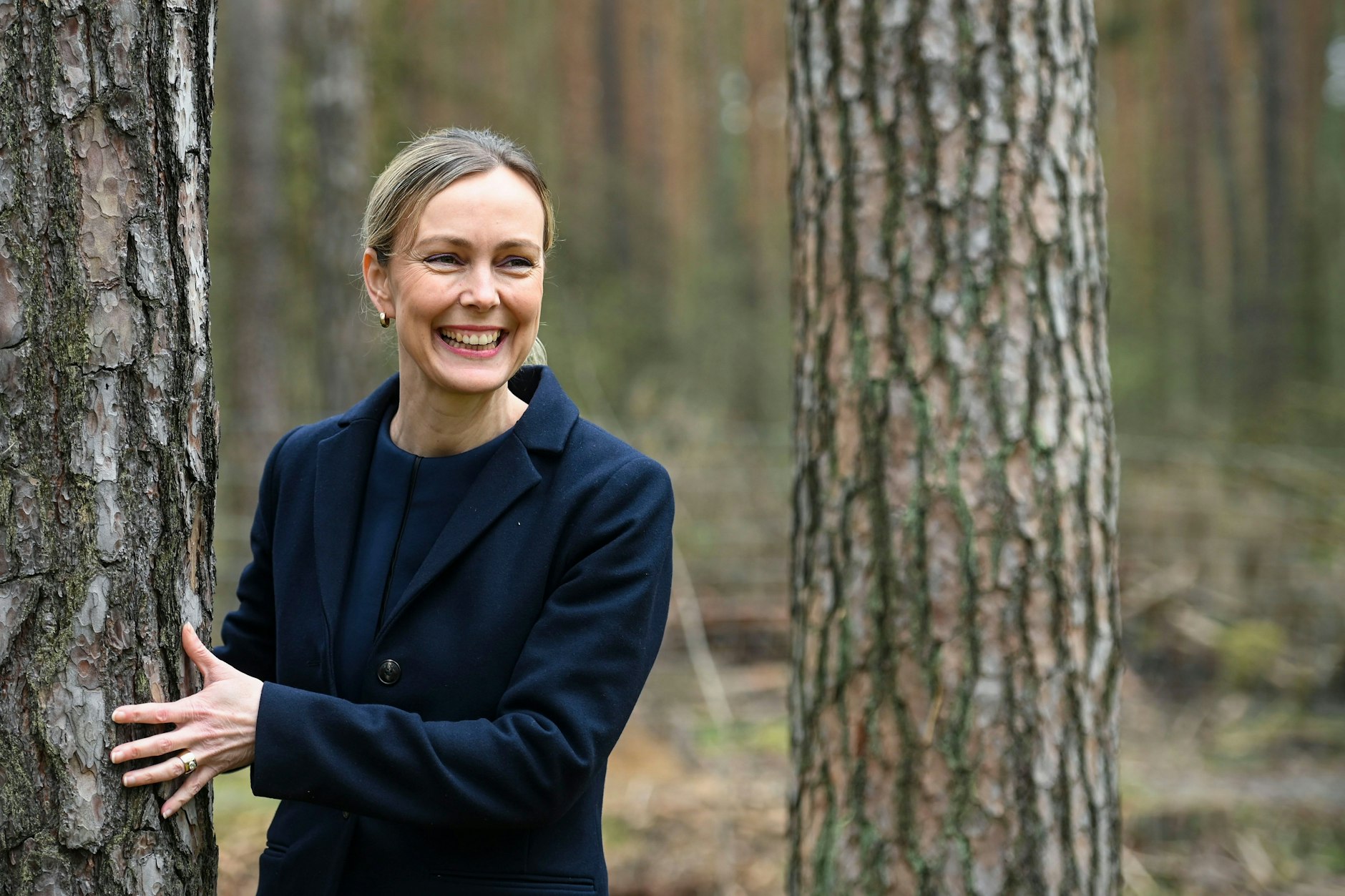 Manja Schreiner kurz vor ihrem Rücktritt im April dieses Jahres