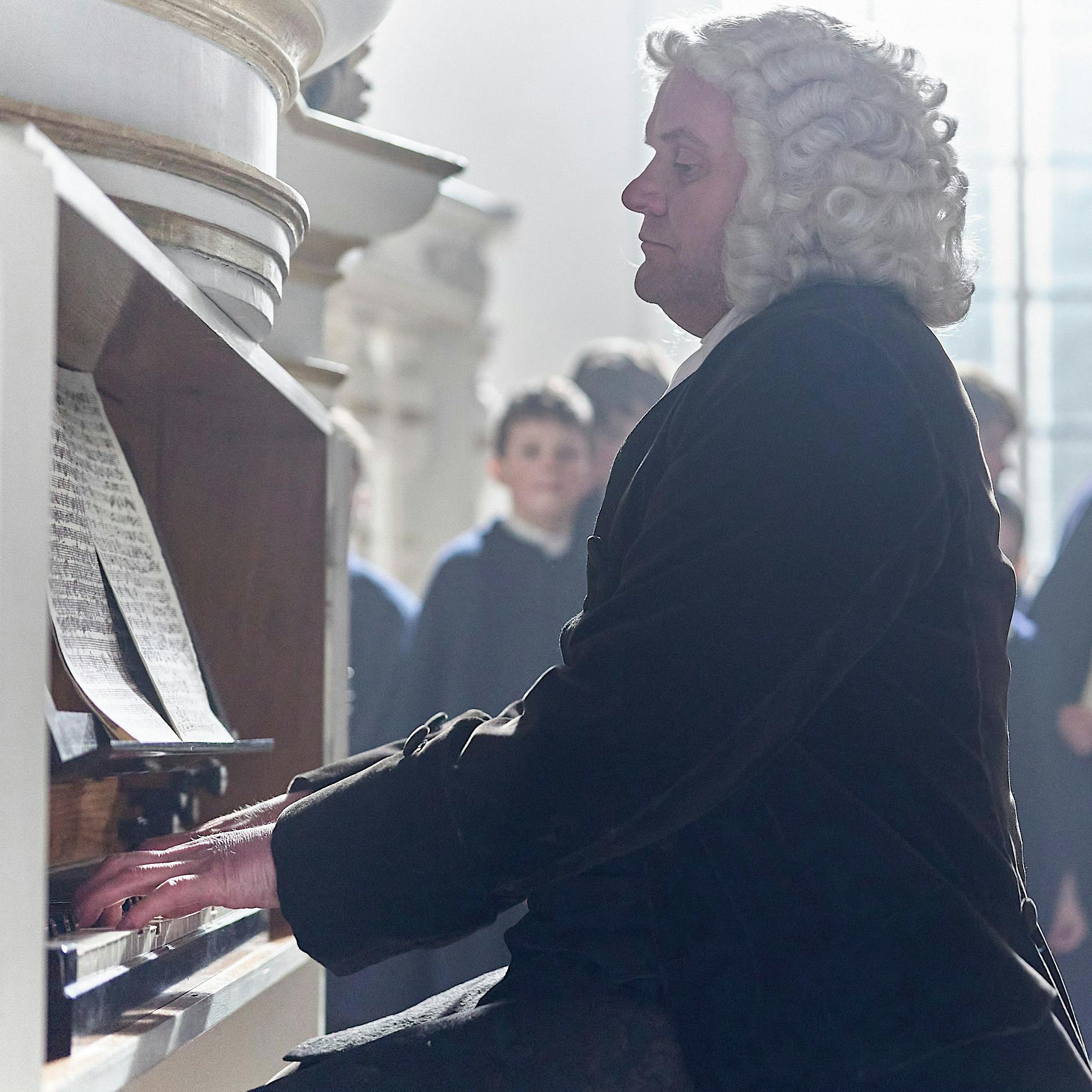 Devid Striesow und Sohn Ludwig Simon in „Bach“: Die ARD erzählt von der Entstehung des Weihnachtsoratoriums