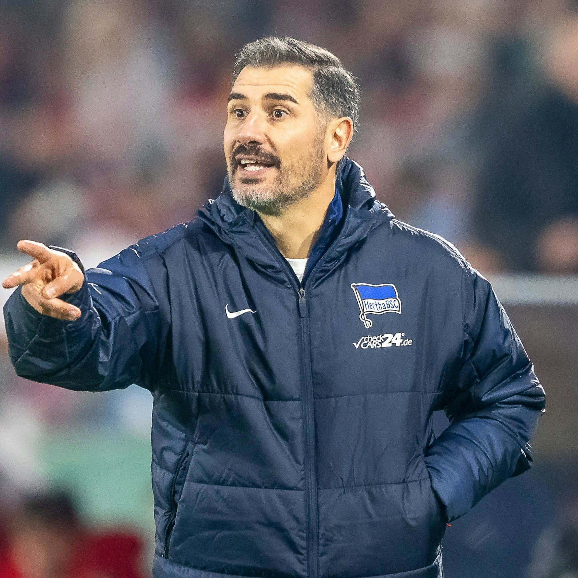 Hertha-Trainer Cristian Fiel verlangt von der Mannschaft den dritten Heimsieg der Saison.
