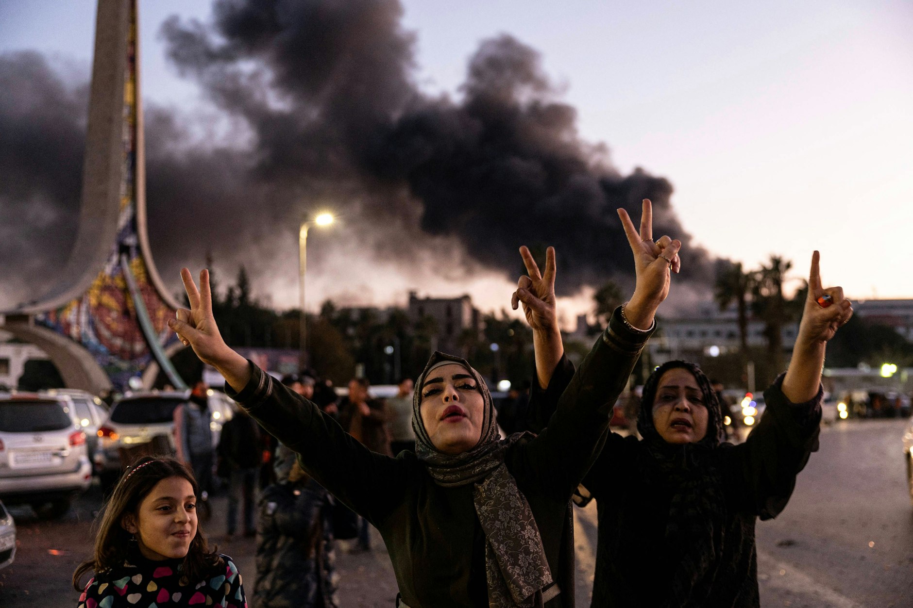Frauen in Damaskus nach dem Fall von Assad
