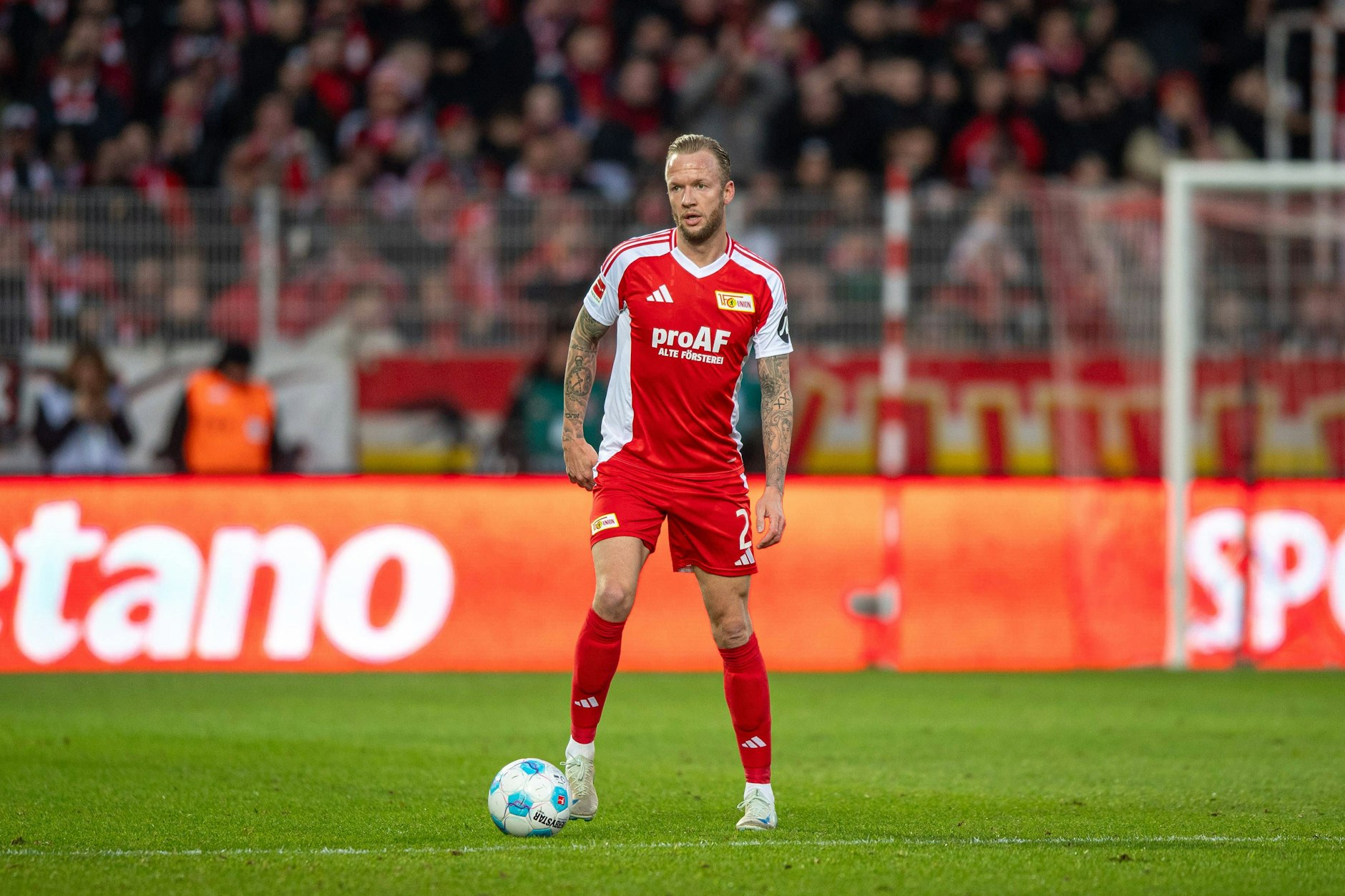 Kevin Vogt wurde in der zweiten Halbzeit des Auswärtsspiels in Stuttgart beim 1. FC Union Berlin schmerzlich vermisst.