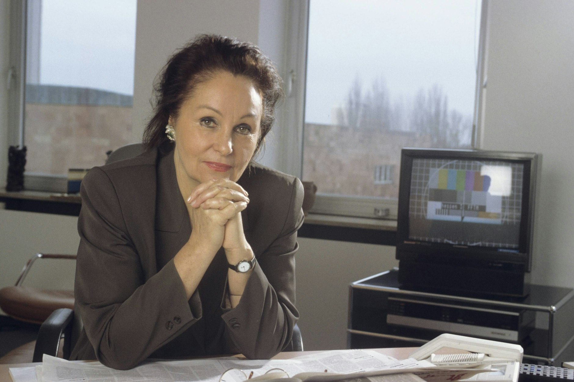 Luc Jochimsen war von 1994 bis 2001 Chefredakteurin Fernsehen des Hessischen Rundfunks.