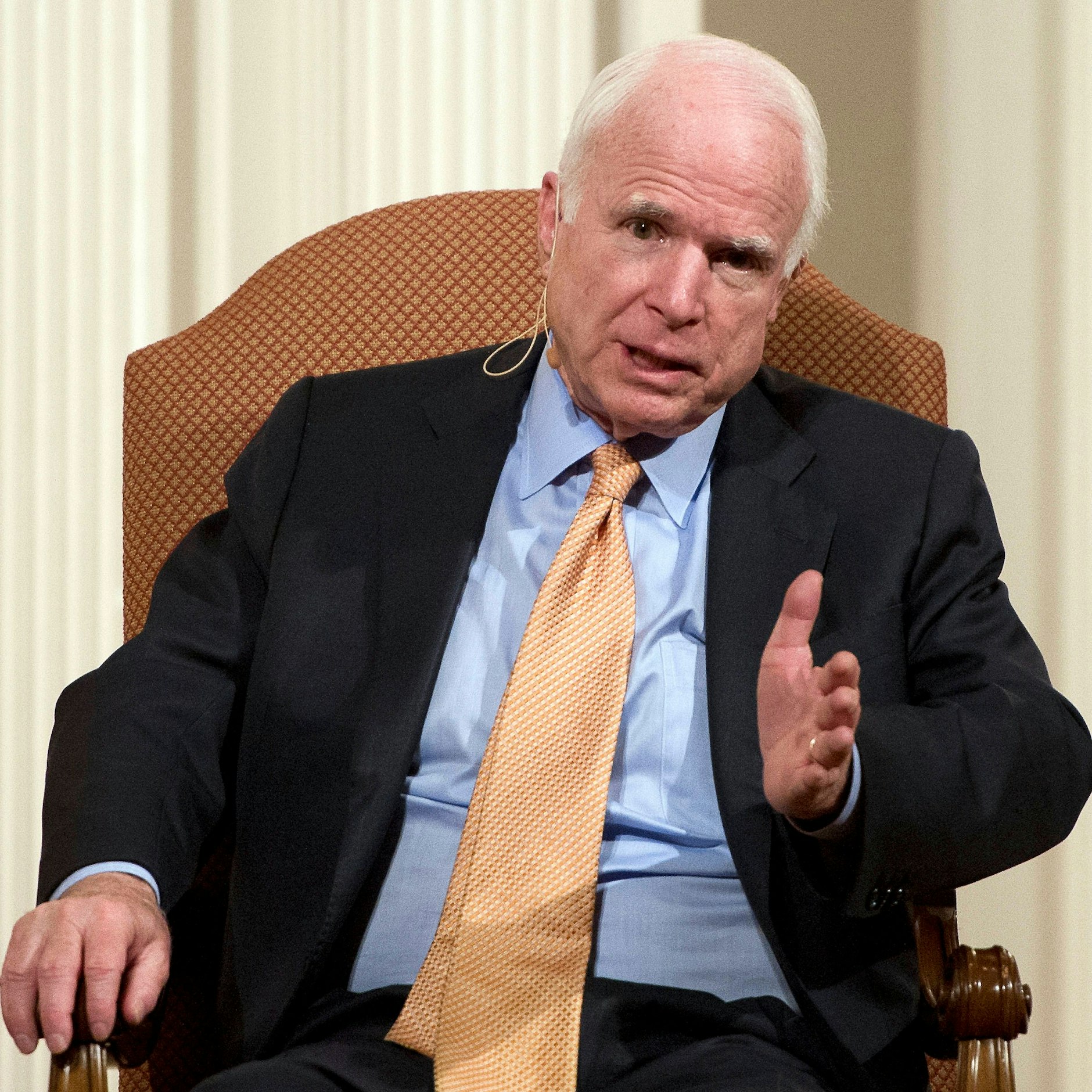 Der republikanische Senator John McCain stellte sich offen gegen Donald Trump.