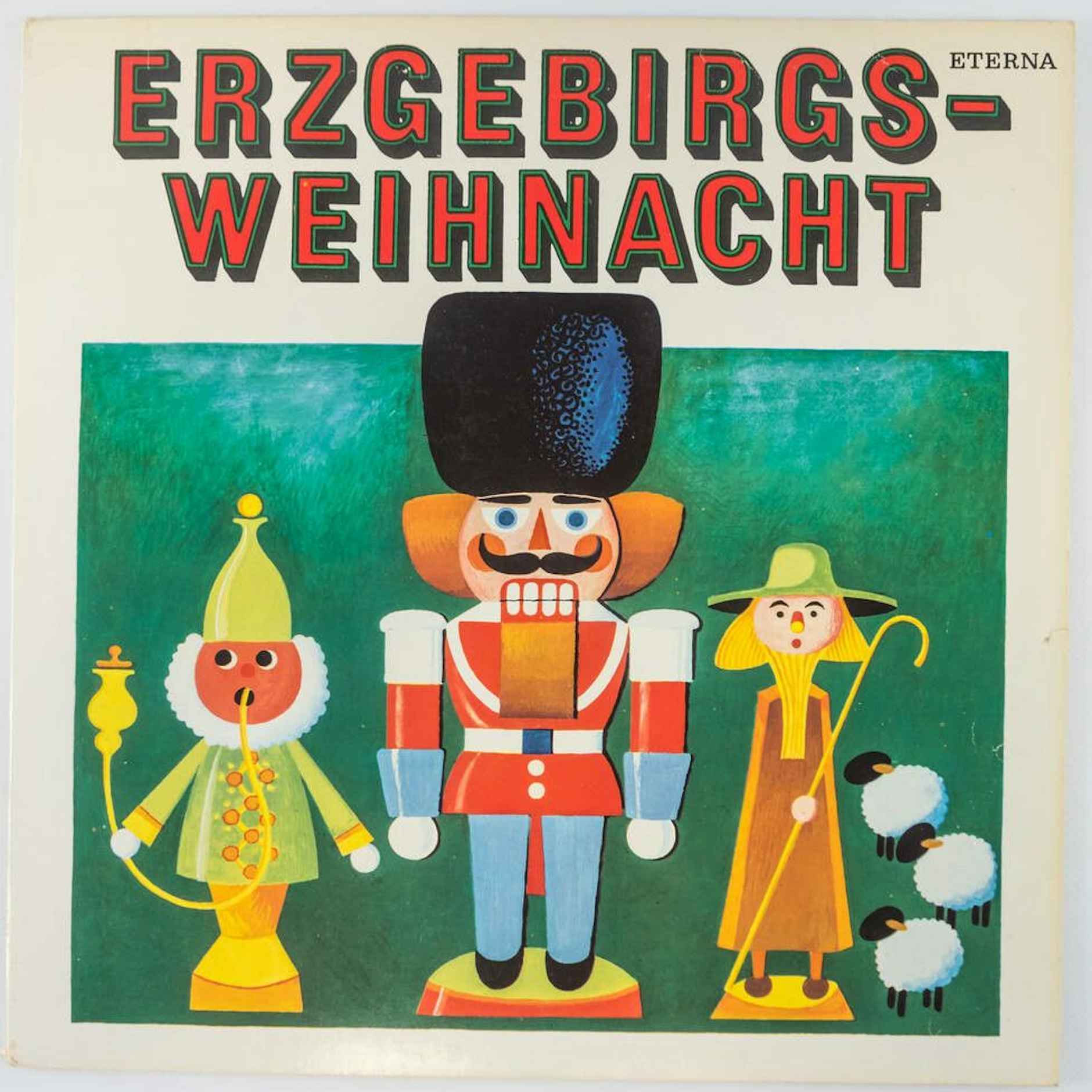 Es handelt sich um die bekannte Schallplatte Erzgebirgsweihnacht. Passend zum Titel wirkten an der Platte von 1974 vor allem Musiker aus dem Erzgebirge mit.