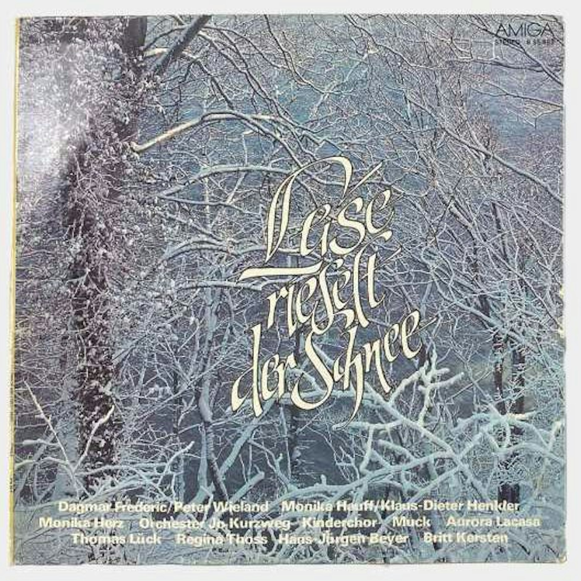 Richtig - es handelt sich um die Weihnachts-Schallplatte „Leise rieselt der Schnee“ von 1978.
