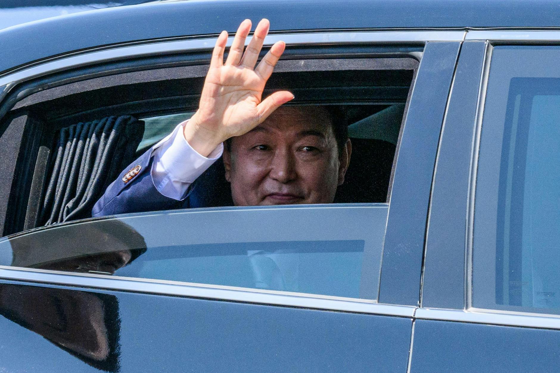 Steht vor der Amtsenthebung: Präsident Yoon Suk Yeol.