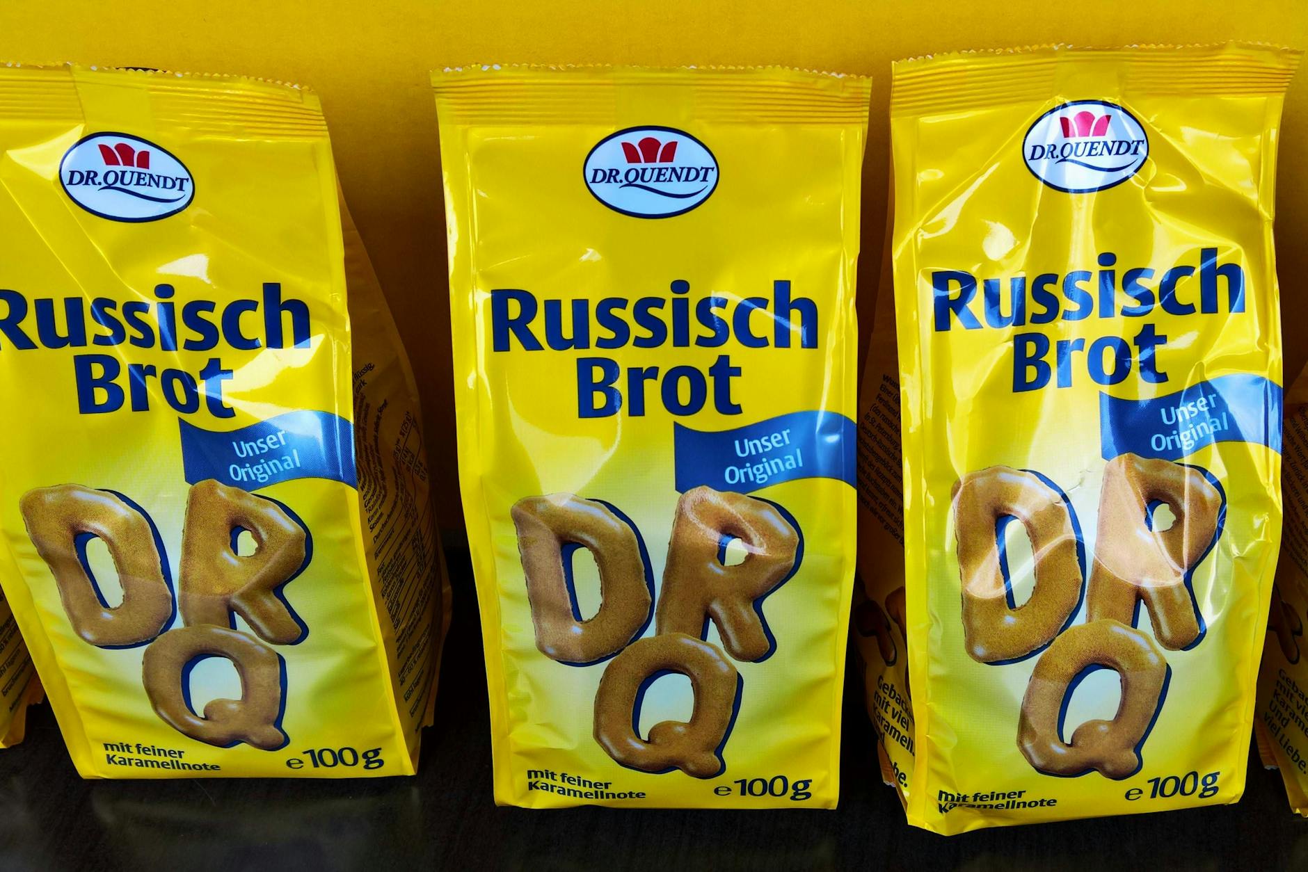Russisch Brot wird heute von Dr. Quendt in Dresden produziert.