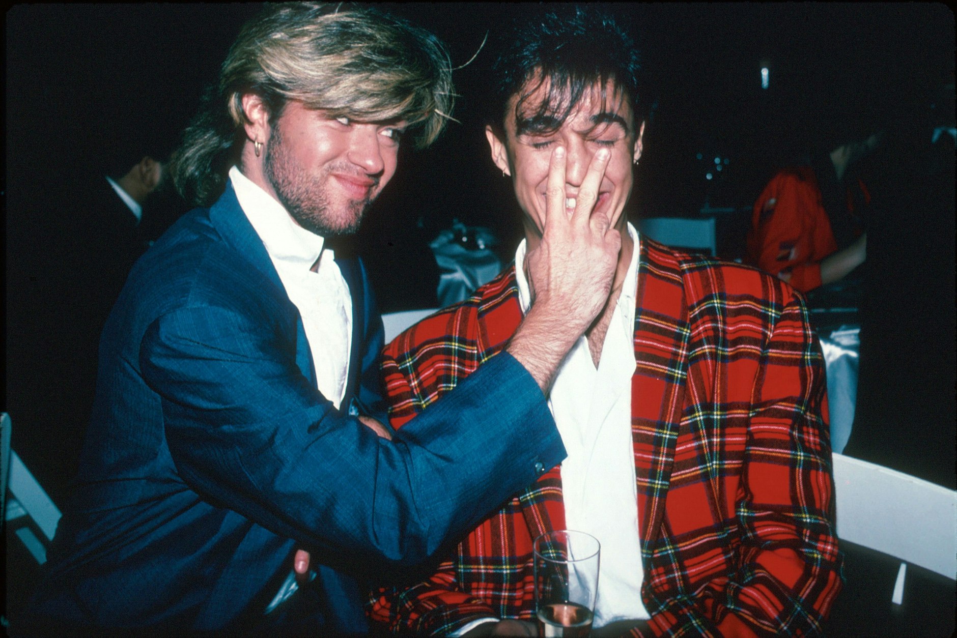 Ziemlich beste Freunde: George Michael (l.) und Andrew Ridgeley von Wham!