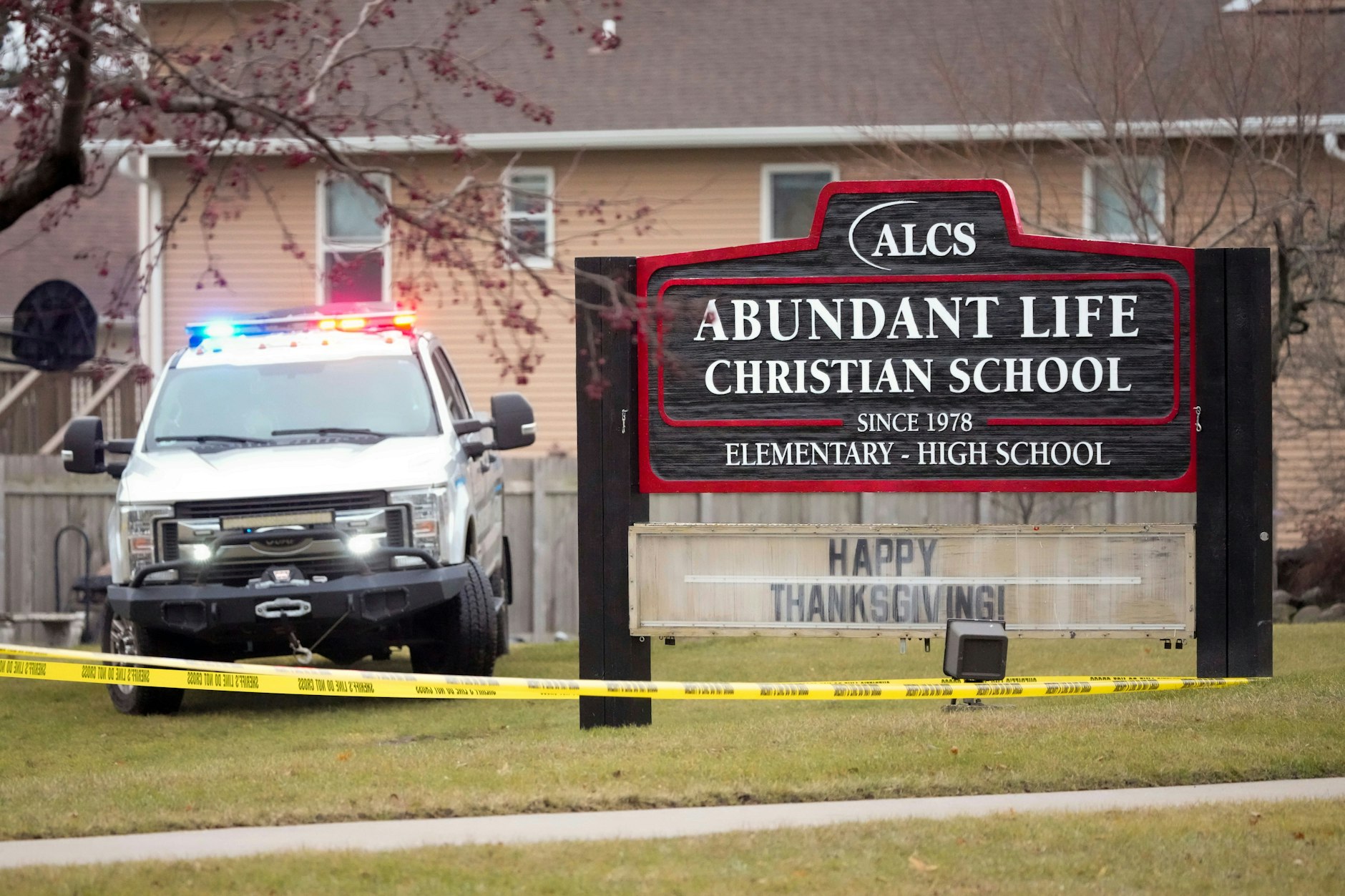 Schießerei an einer Schule in Madison im US-Bundesstaat Wisconsin.