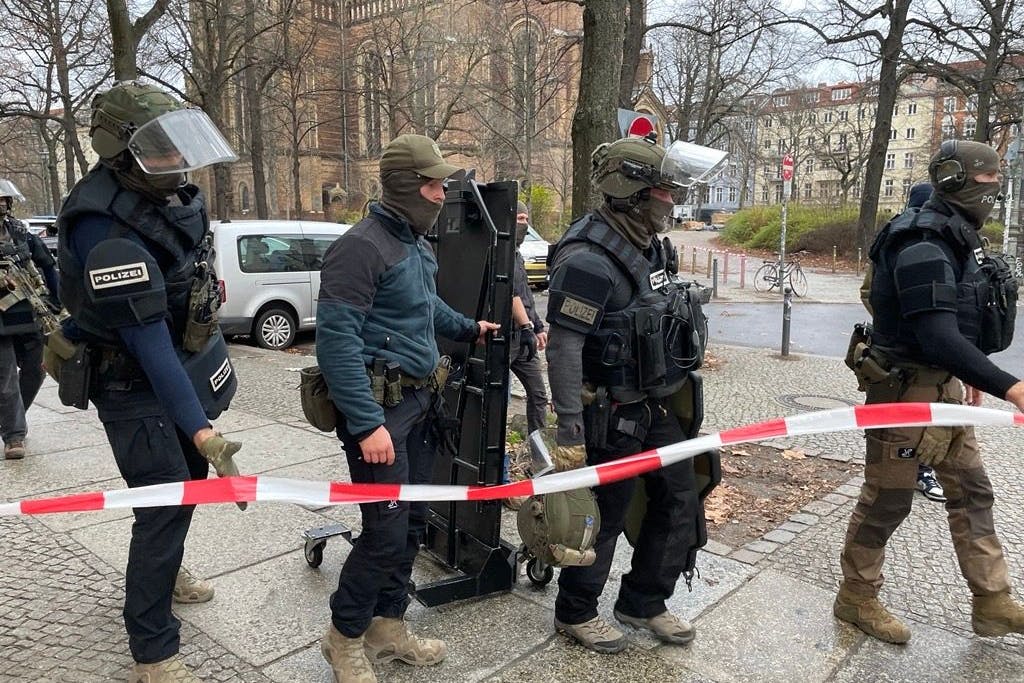 Das SEK an der Zionskirche