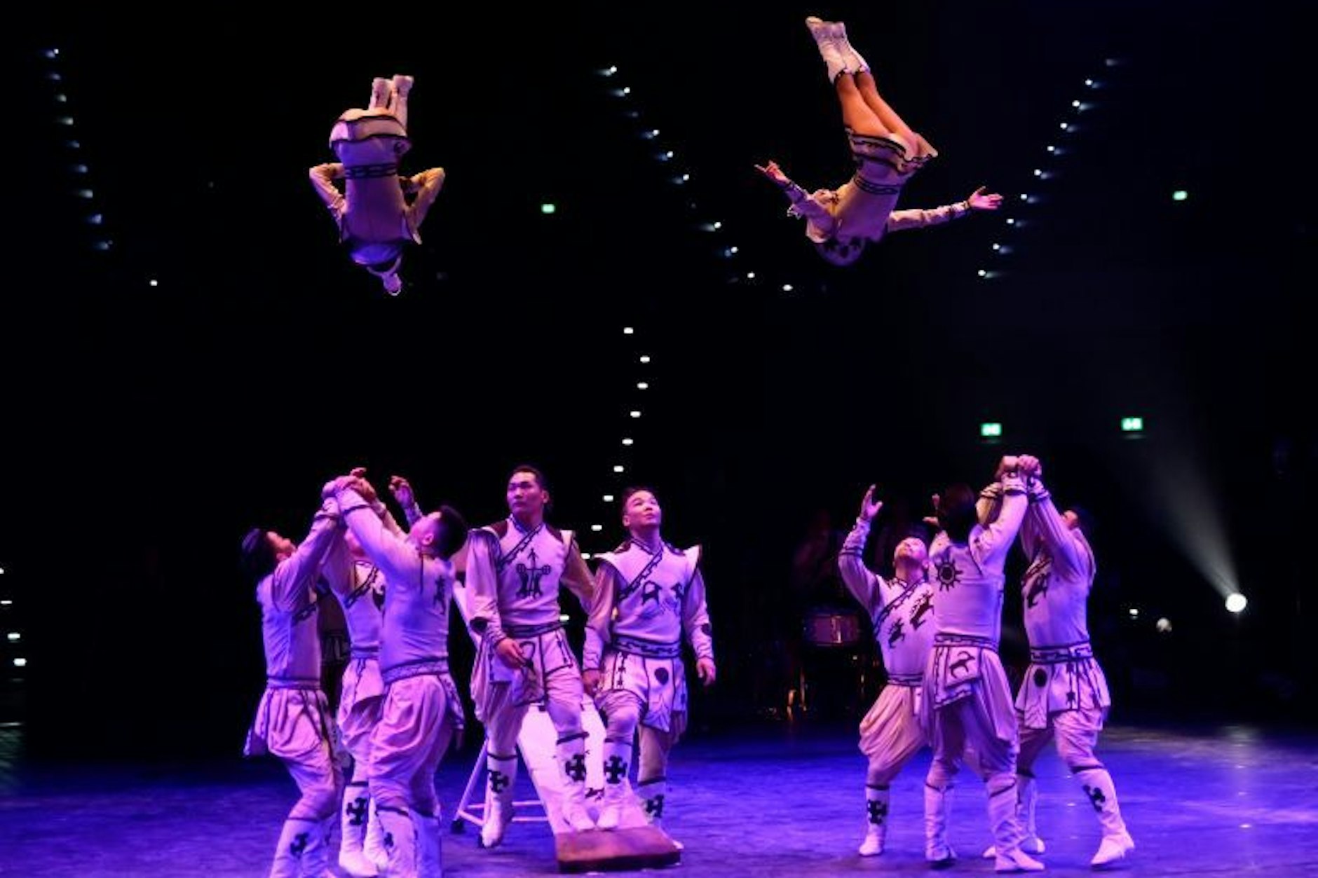 <strong></strong>Mongolian Circus -&nbsp;In bis zu 8 Metern Höhe entsteht eine einzigartige Menschensäule, die weltweit ihresgleichen sucht.