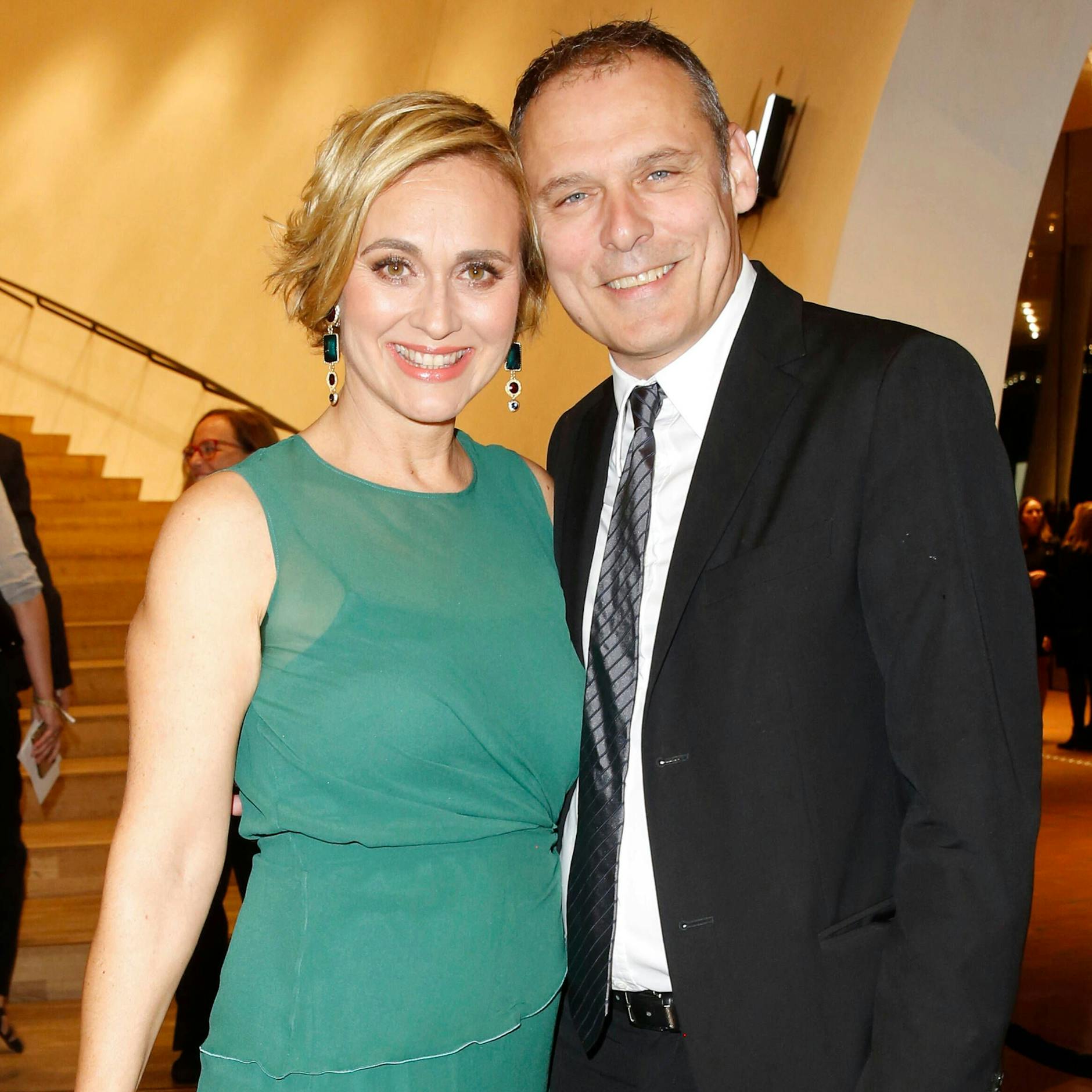 Caren Miosga mit ihrem Ehemann Tobias Grob