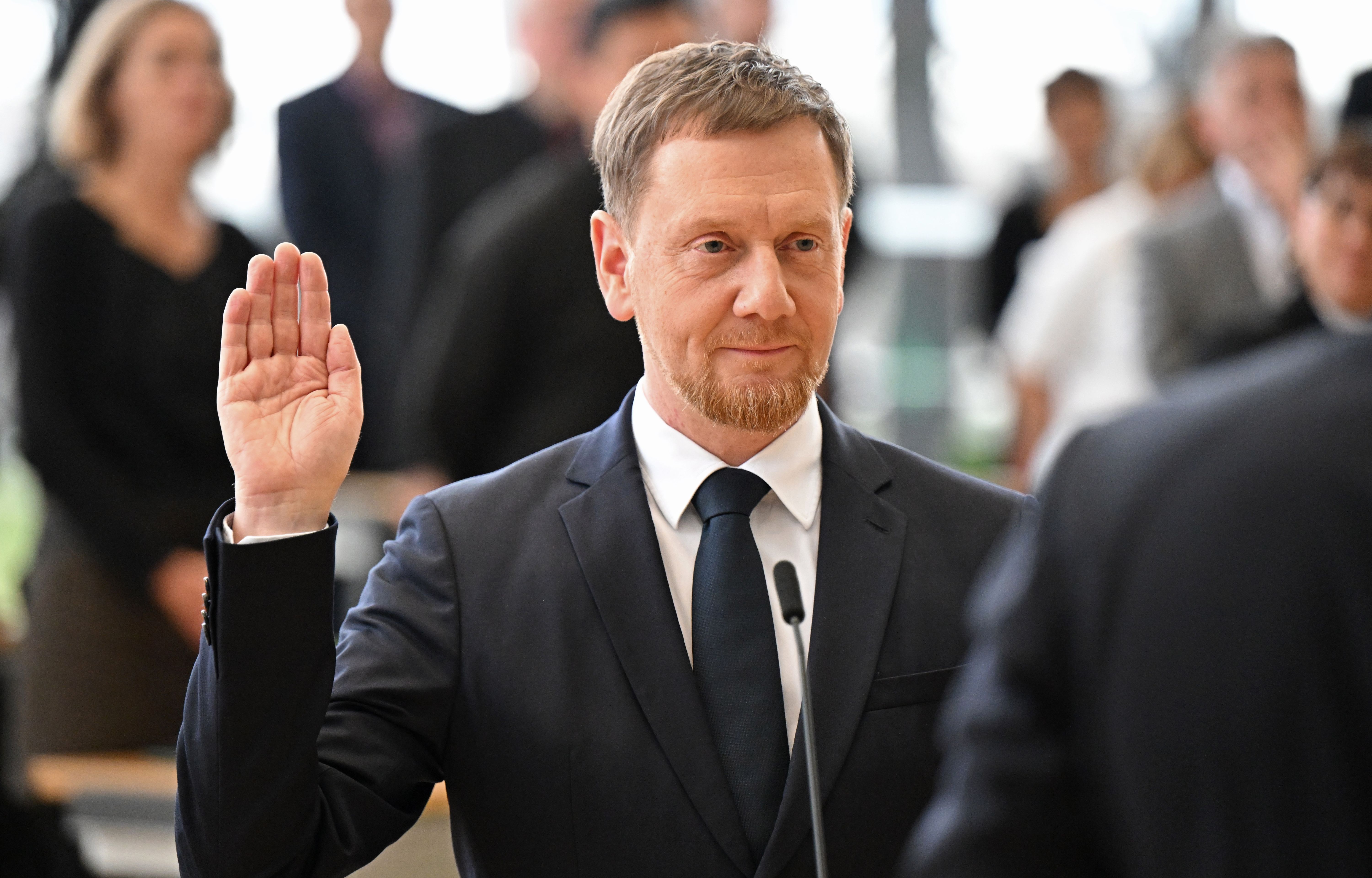 Image - Ministerpräsidentenwahl in Sachsen: Kretschmer in zweitem Wahlgang bestätigt