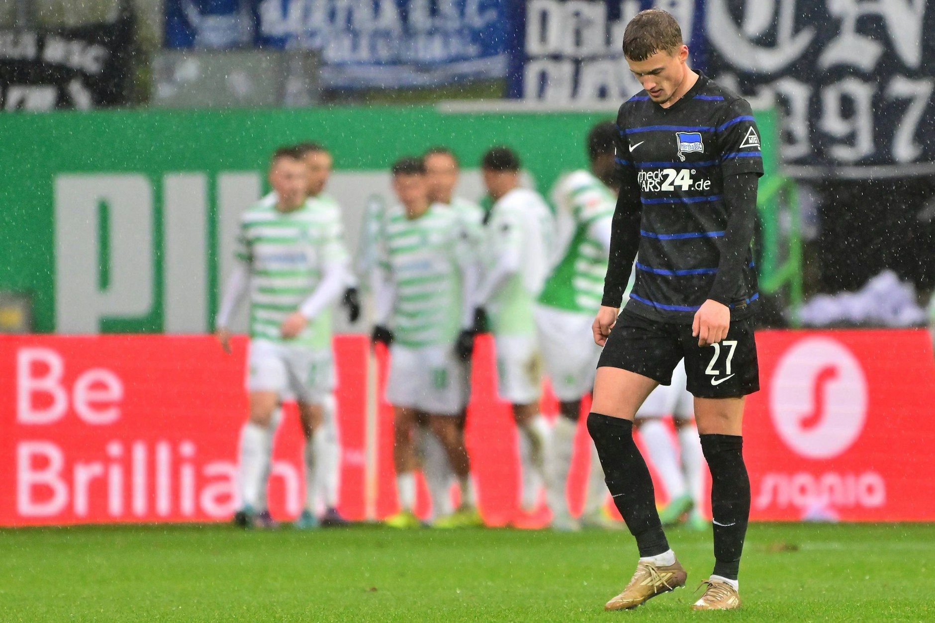 Herthas Michael Cuisance legte einen starken Saisonstart hin, doch seit sieben Spielen läuft auch bei dem Franzosen nichts mehr.