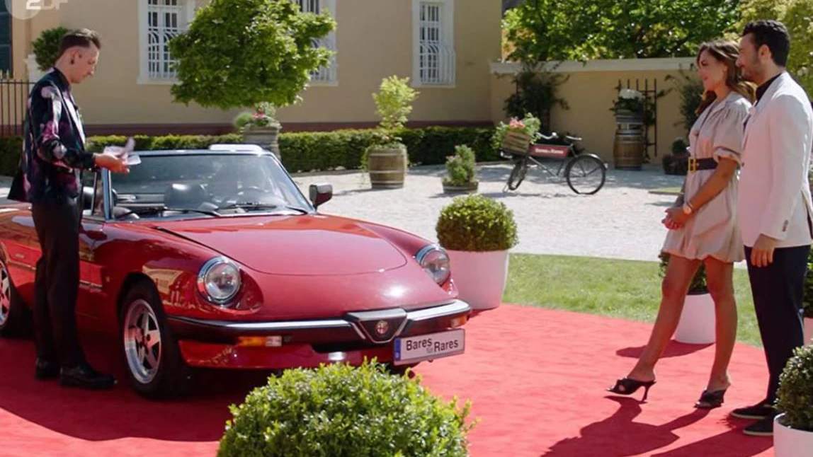 Giovanni Zarrella verkaufte seinen Alfa Romeo Spider für 15.500 Euro bei „Bares für Rares“. 