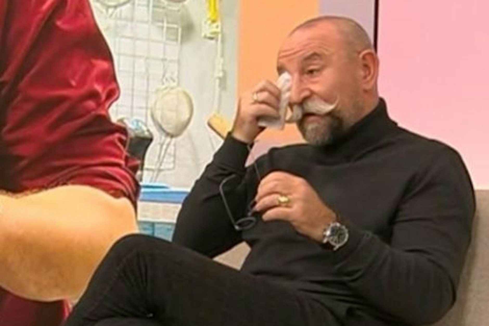 Horst Lichter kommen die Tränen.