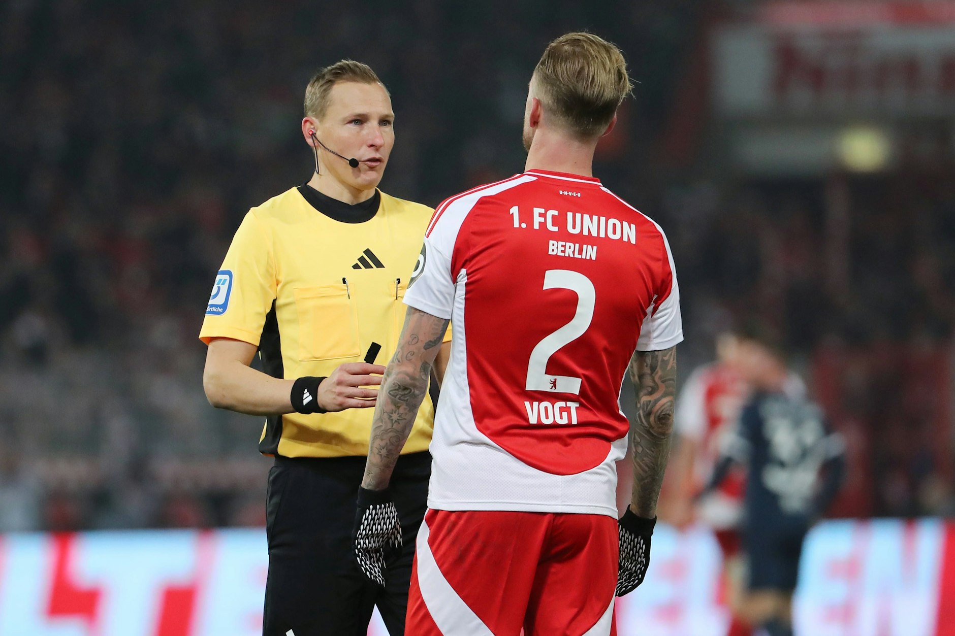 Abwehrchef Kevin Vogt sah gegen Bochum seine fünfte Gelbe Karte.